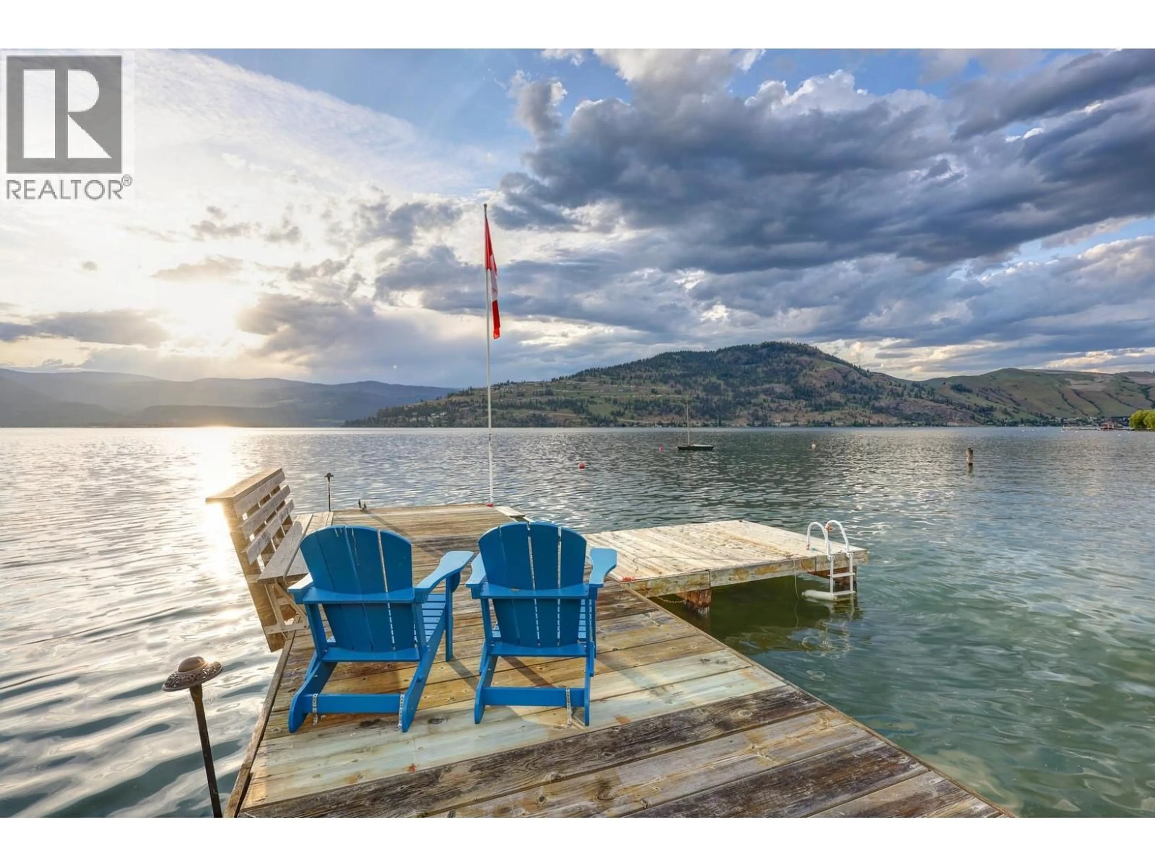 Patio, water/lake/river/ocean view for 8809 OKANAGAN LANDING ROAD, Vernon British Columbia V1H1J9