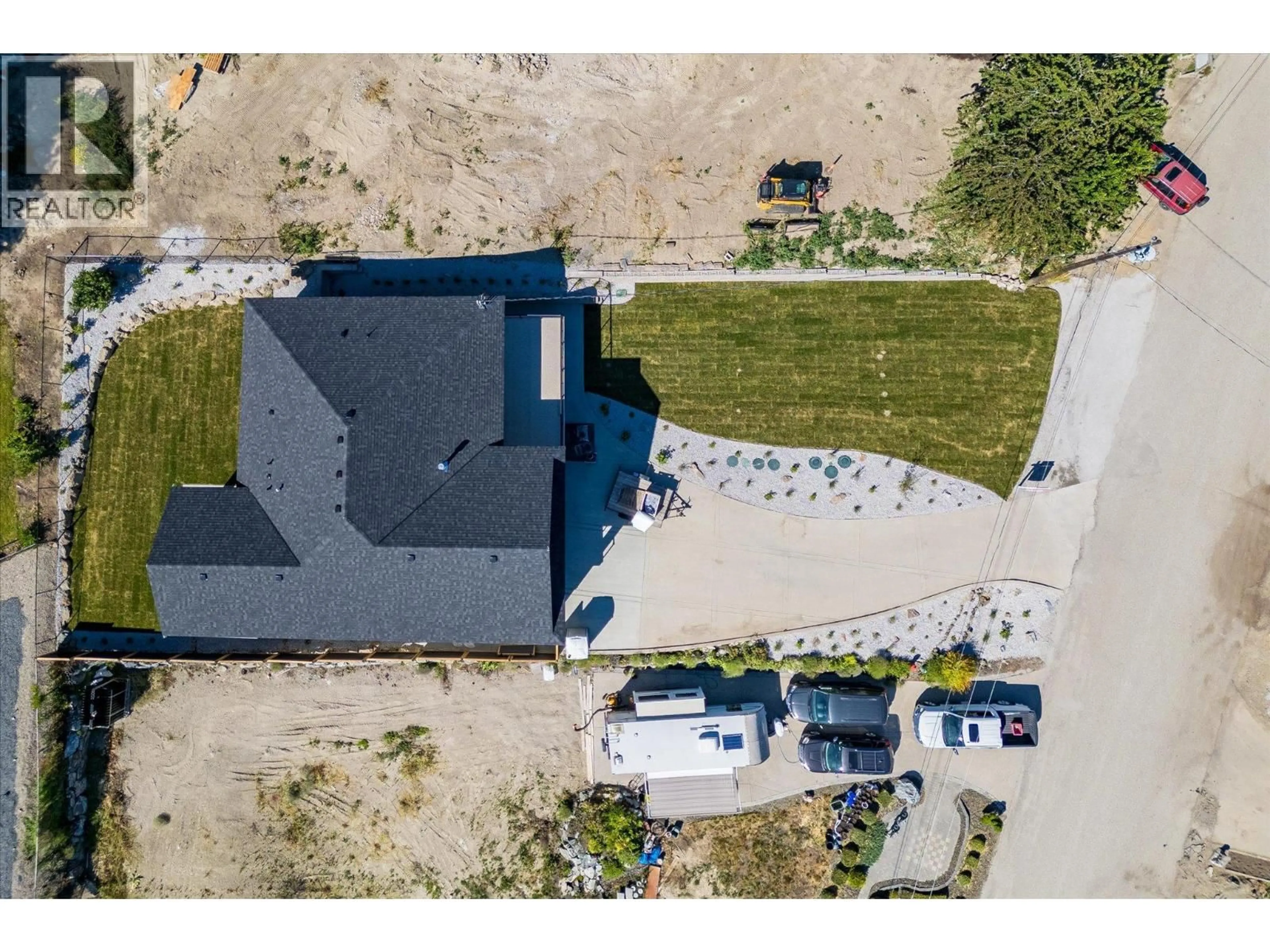 A pic from outside/outdoor area/front of a property/back of a property/a pic from drone, street for 167 HELDON COURT, West Kelowna British Columbia V1Z3S5