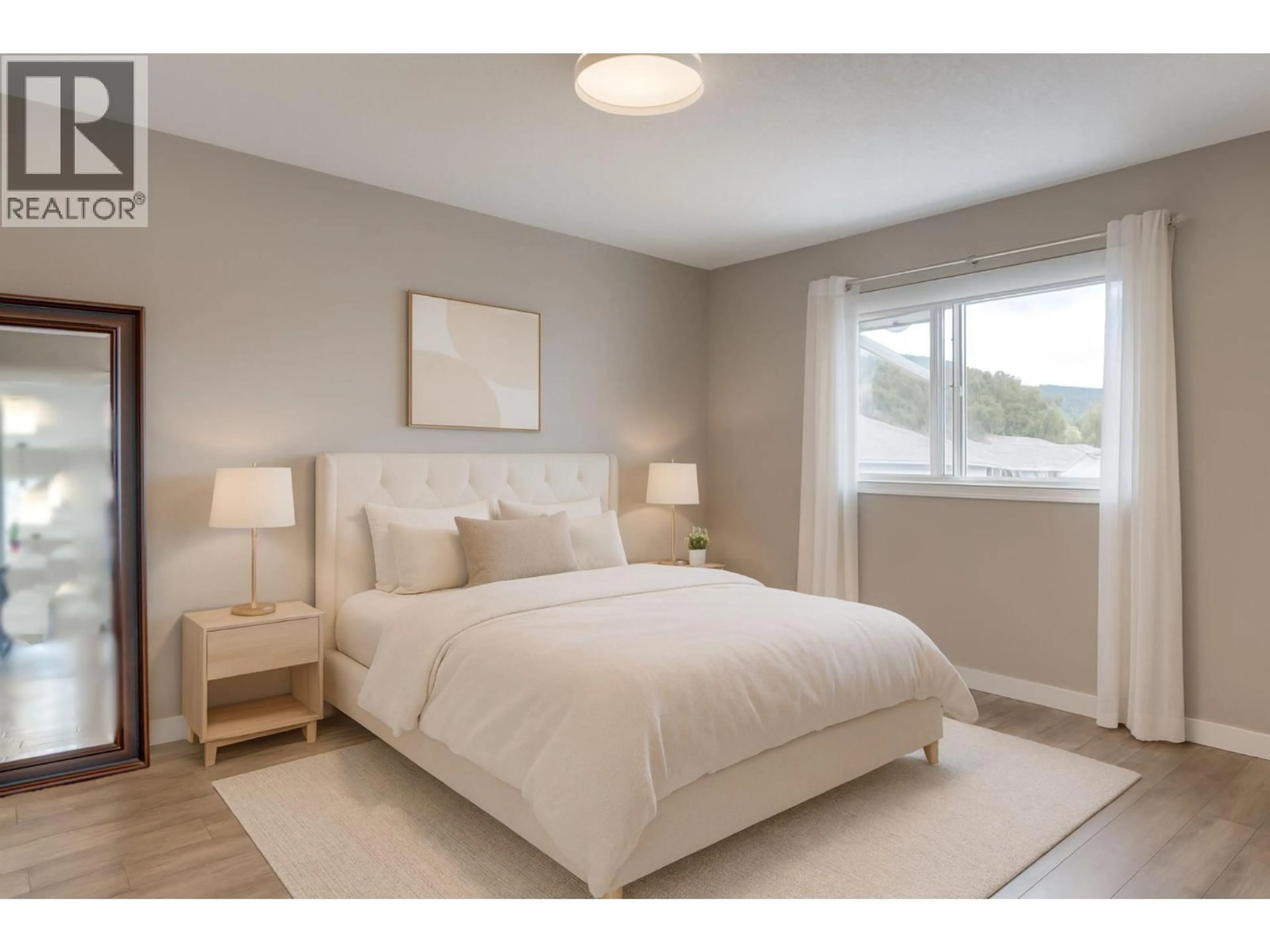 Bedroom with bed, unknown for 4 - 4700 BELLA VISTA ROAD, Vernon British Columbia V1T2N4