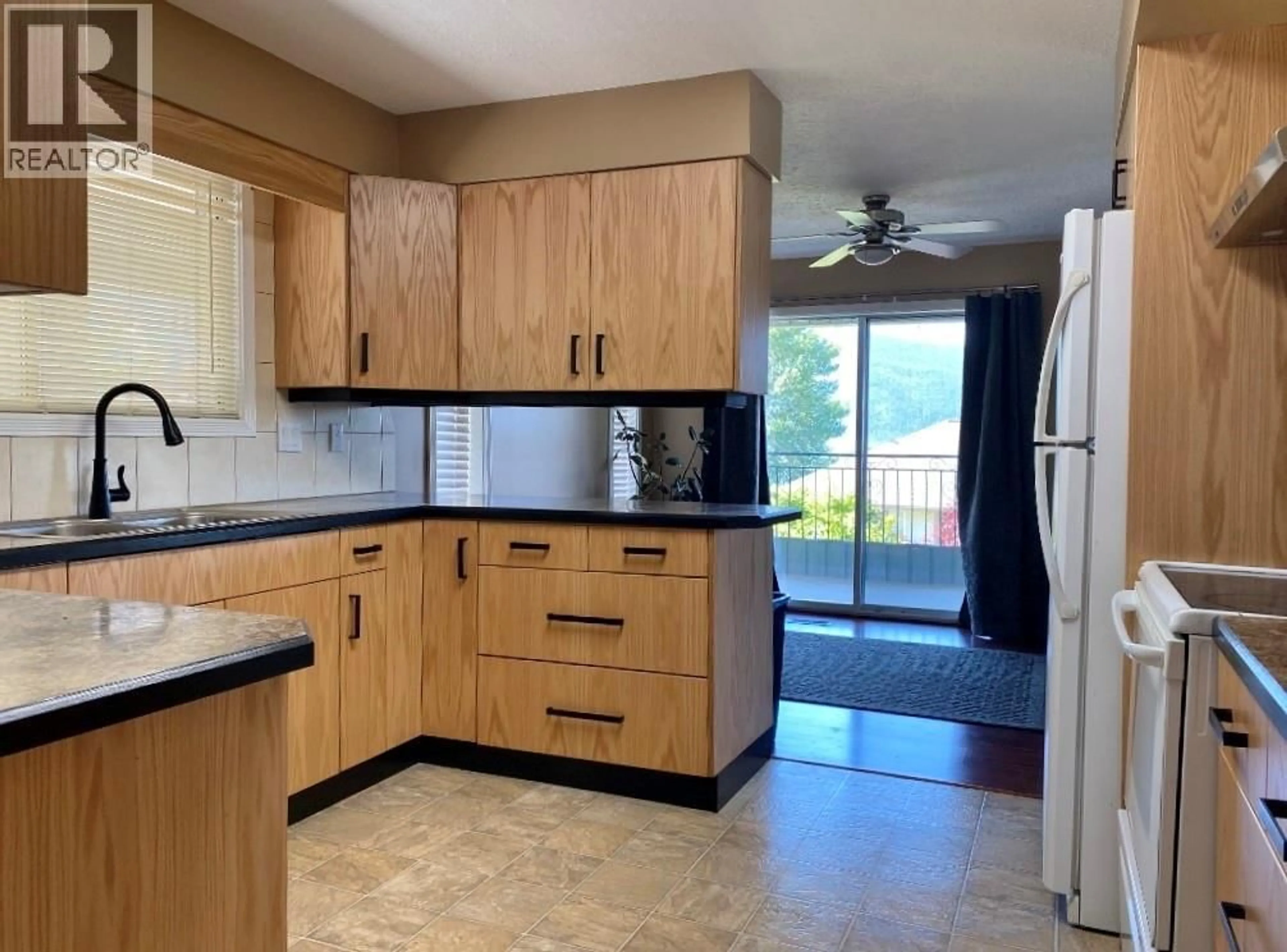 Standard kitchen, ceramic/tile floor for 7437 VALLEY HEIGHTS DRIVE, Grand Forks British Columbia V0H1H0