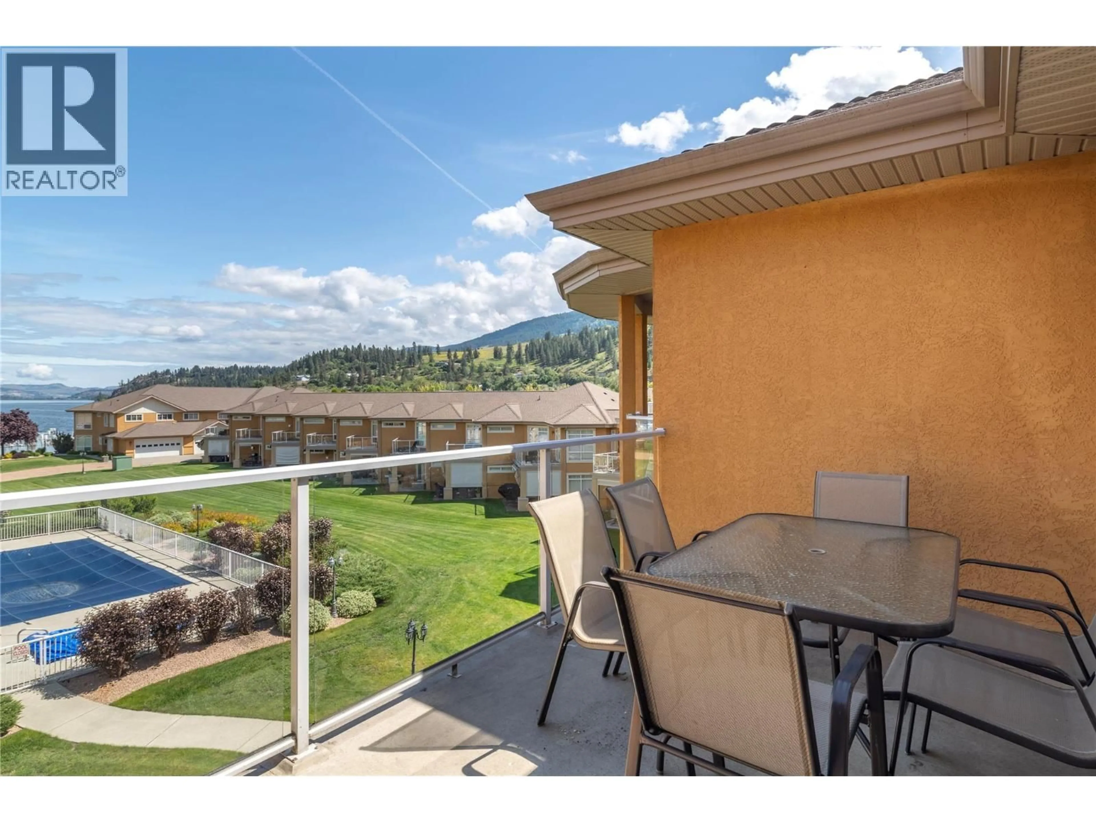 Patio, water/lake/river/ocean view for 305 - 3570 WOODSDALE ROAD, Lake Country British Columbia V4V1Y9