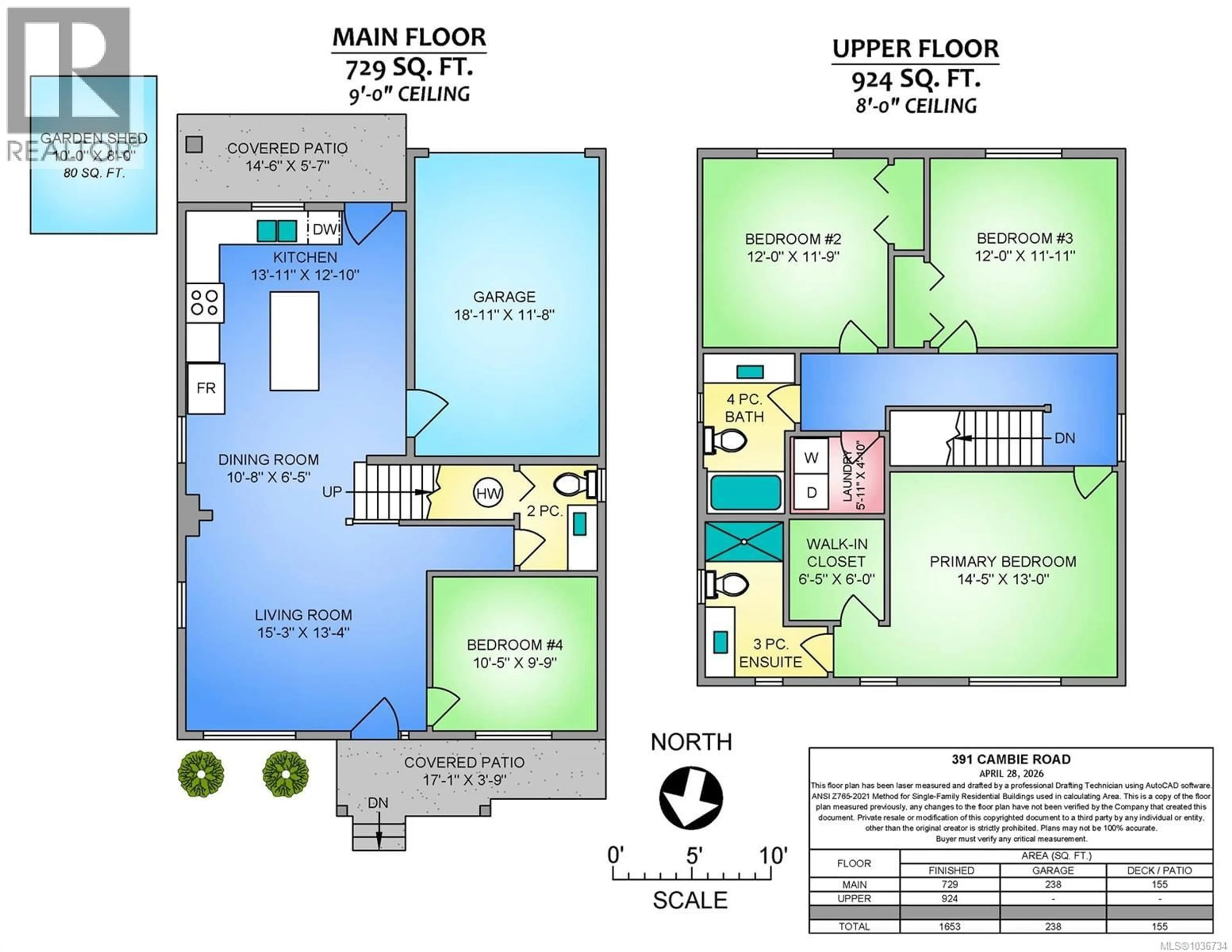 Floor plan for 391 CAMBIE ROAD, Nanaimo British Columbia V9R0G7