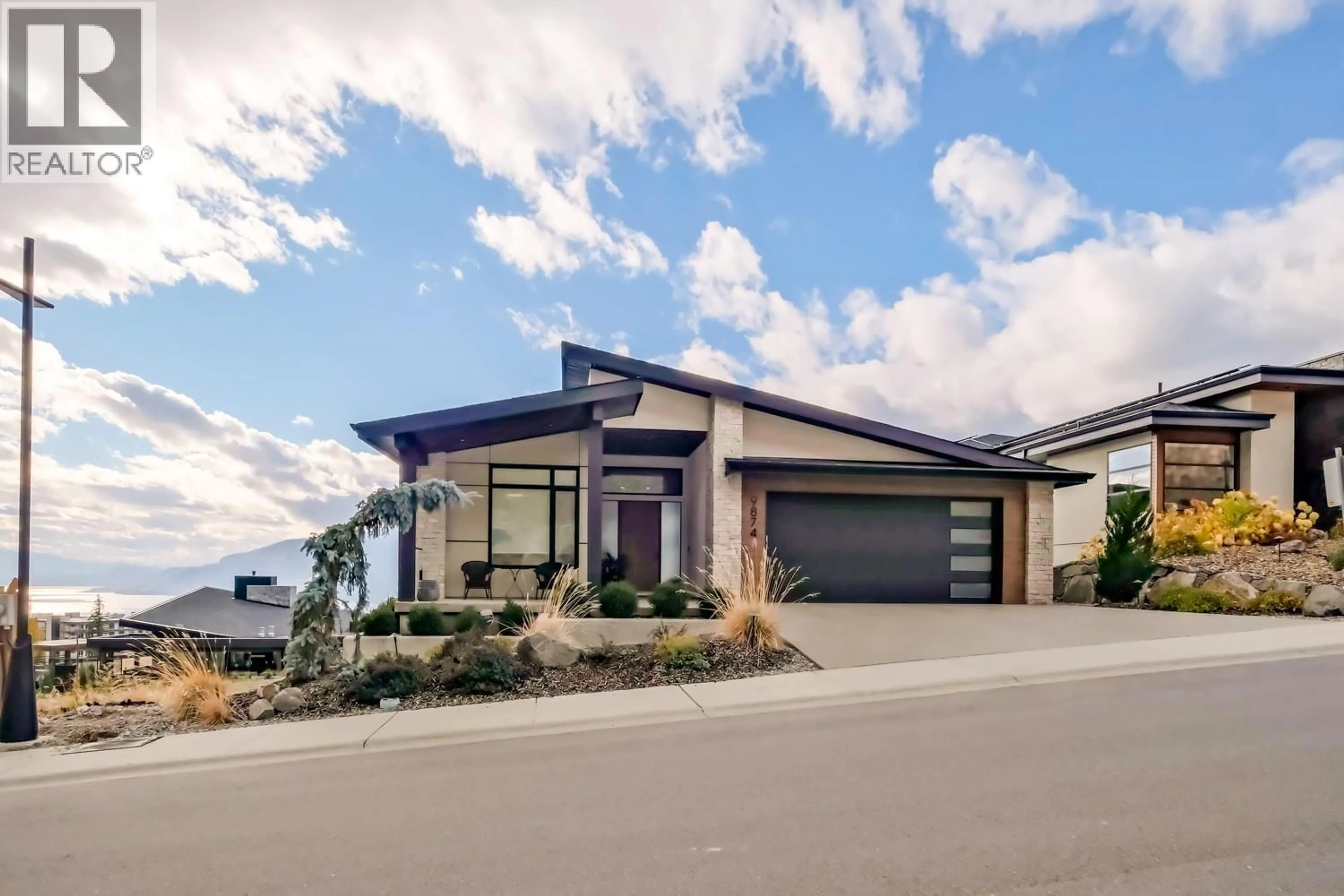 Home with brick exterior material, street for 9874 BEACON HILL DRIVE, Lake Country British Columbia V4V0A9