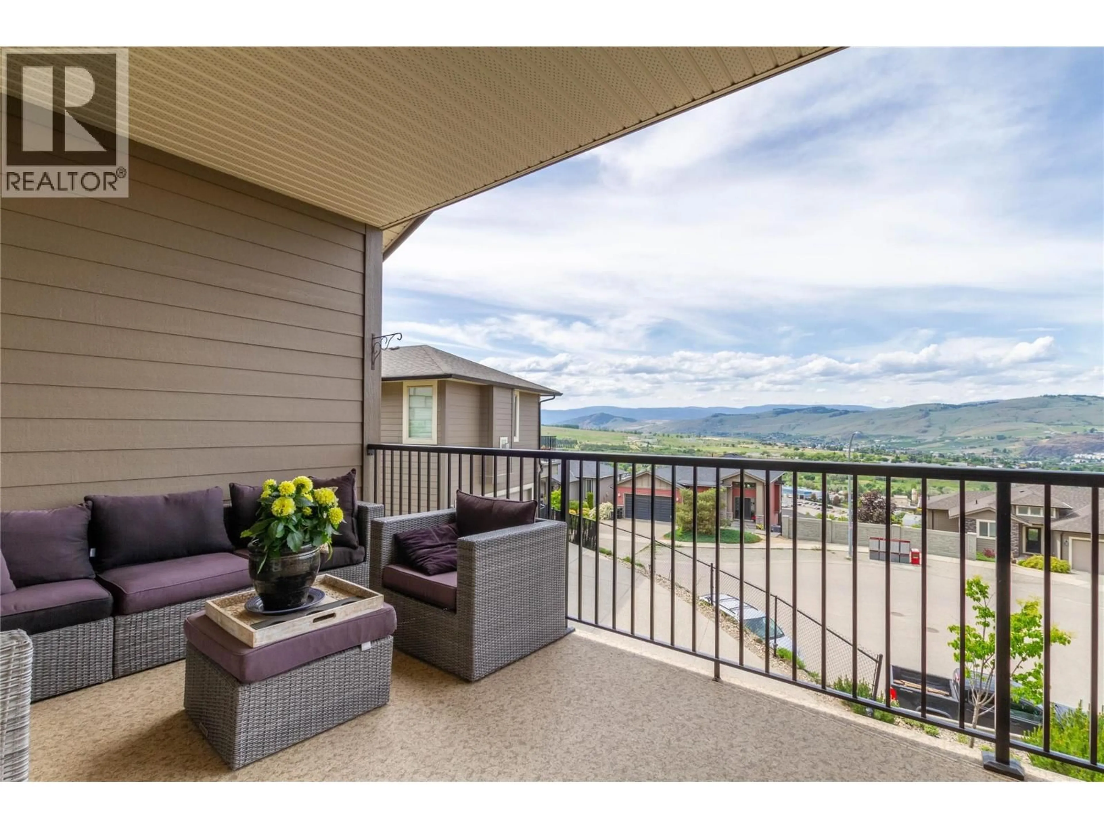 Patio, mountain view for 29 - 1040 MT.REVELSTOKE PLACE, Vernon British Columbia V1B4E3