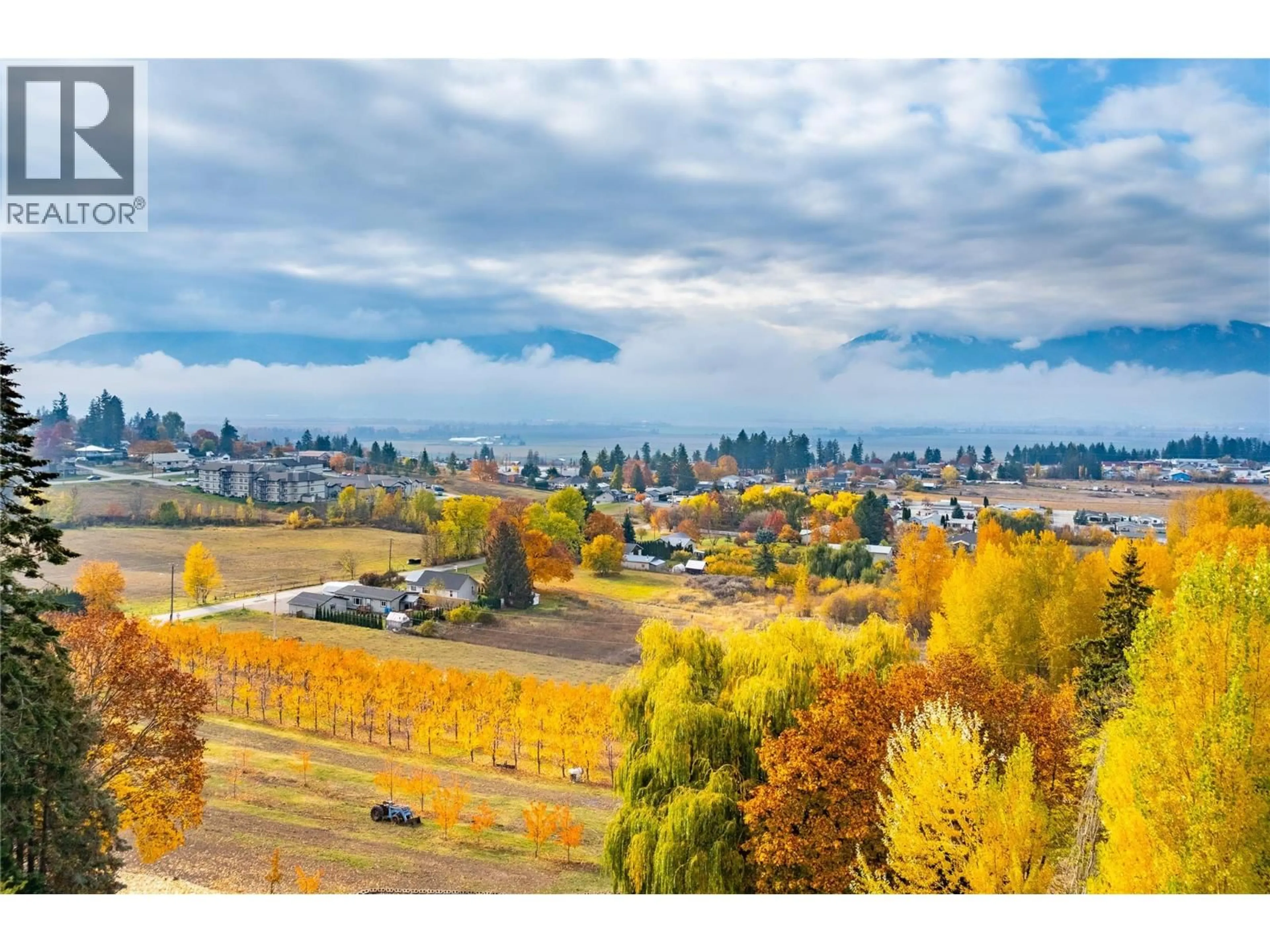 A pic from outside/outdoor area/front of a property/back of a property/a pic from drone, mountain view for 1151 12TH AVENUE NORTH, Creston British Columbia V0B1G6