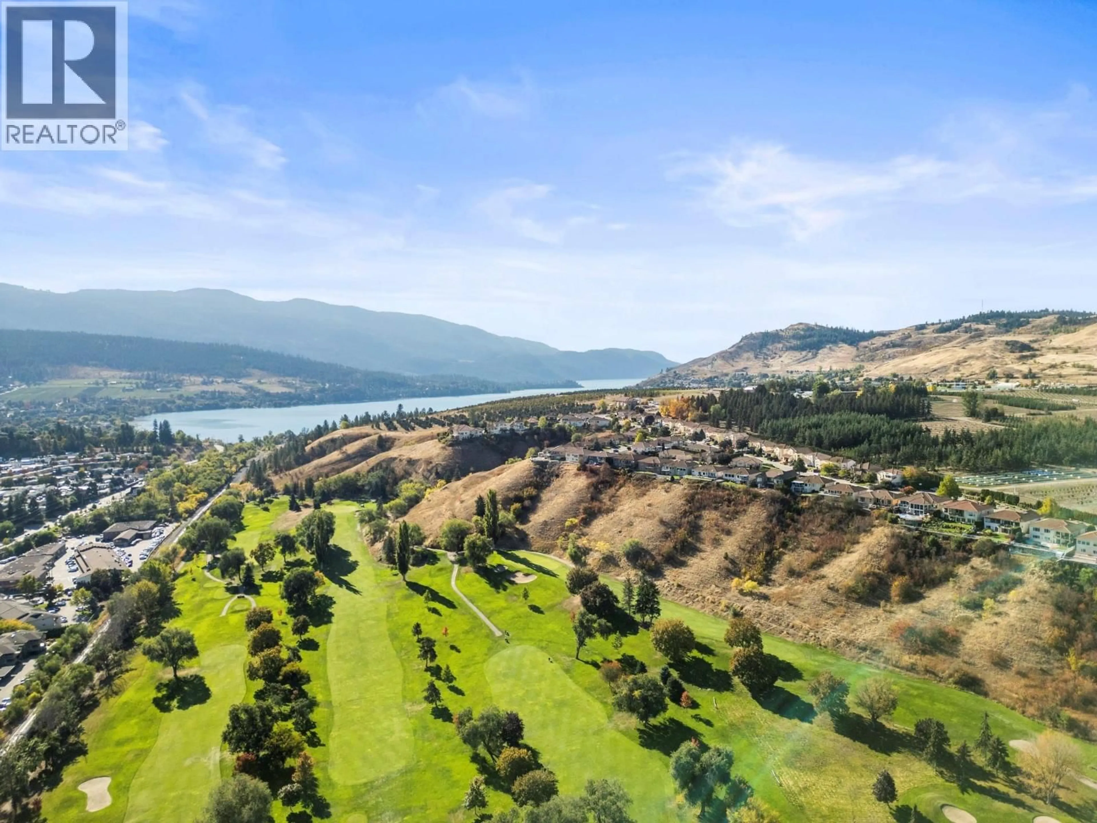 A pic from outside/outdoor area/front of a property/back of a property/a pic from drone, water/lake/river/ocean view for 240 COUNTRY ESTATE DRIVE, Vernon British Columbia V1B2V3