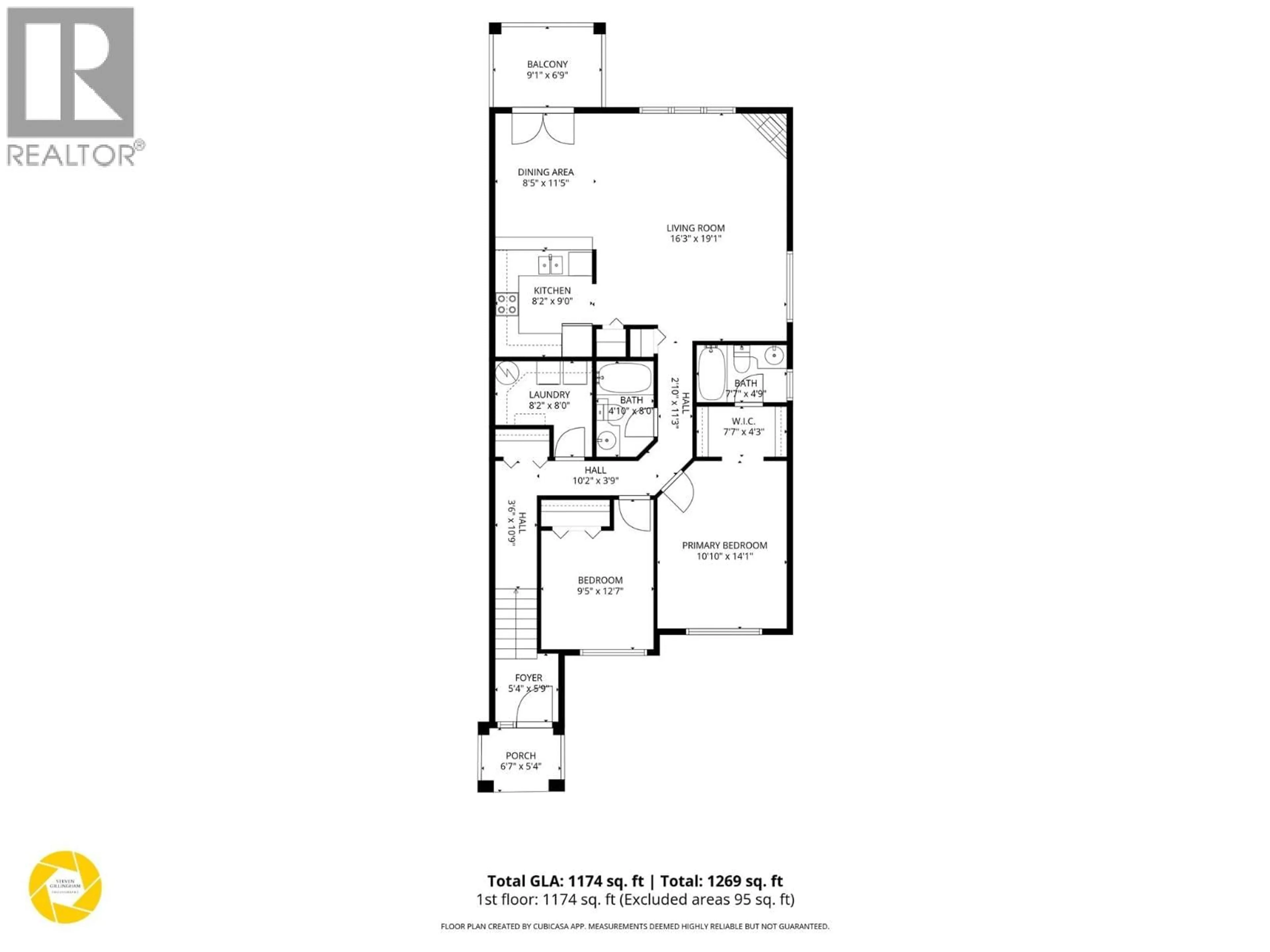 Floor plan for 310 - 875 SAHALI TERRACE, Kamloops British Columbia V2C6W8