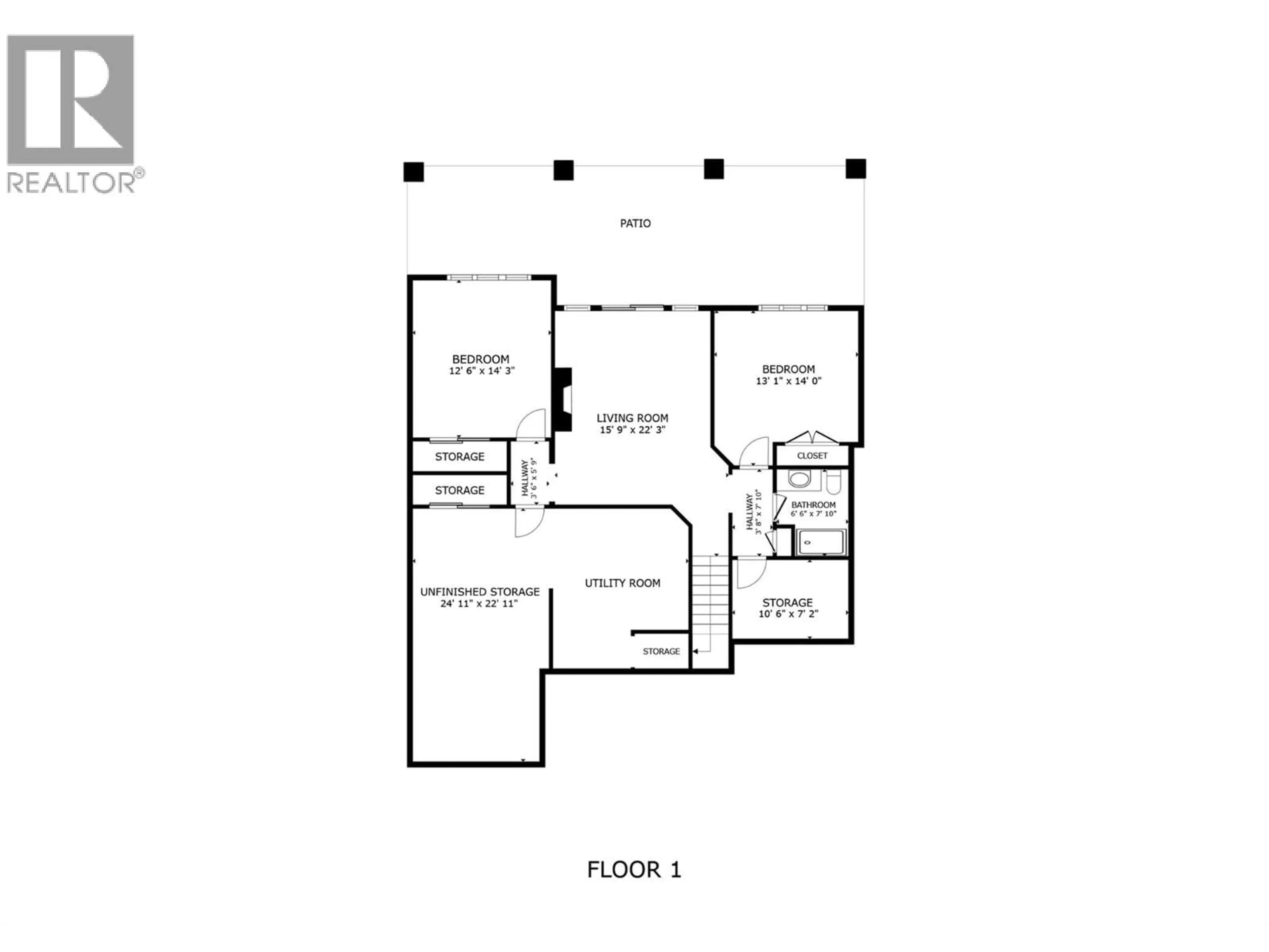 Floor plan for 4116 GALLAGHERS WOODLANDS DRIVE SOUTH, Kelowna British Columbia V1W4X4