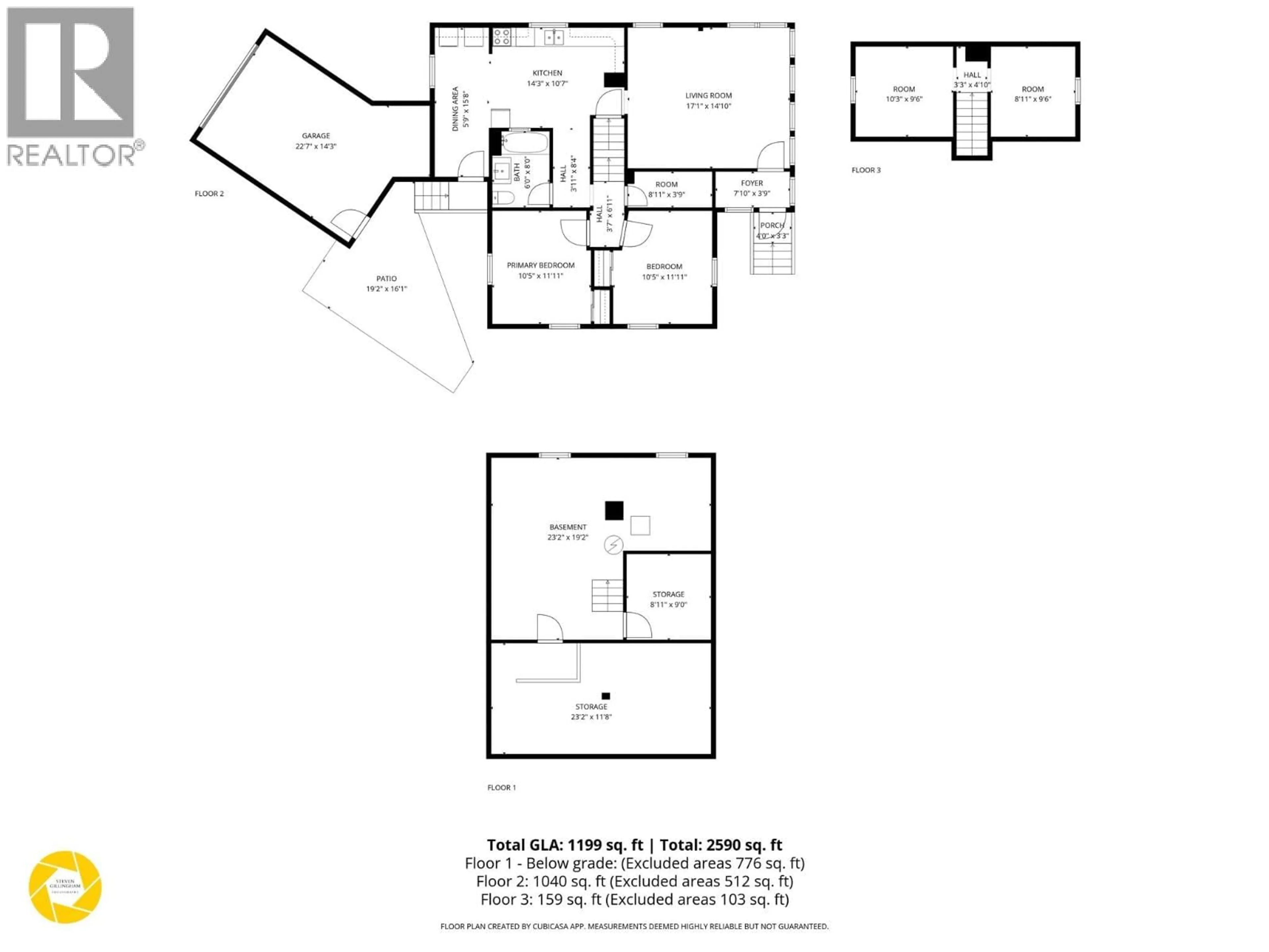Floor plan for 734 SINGH STREET, Kamloops British Columbia V2B5C5