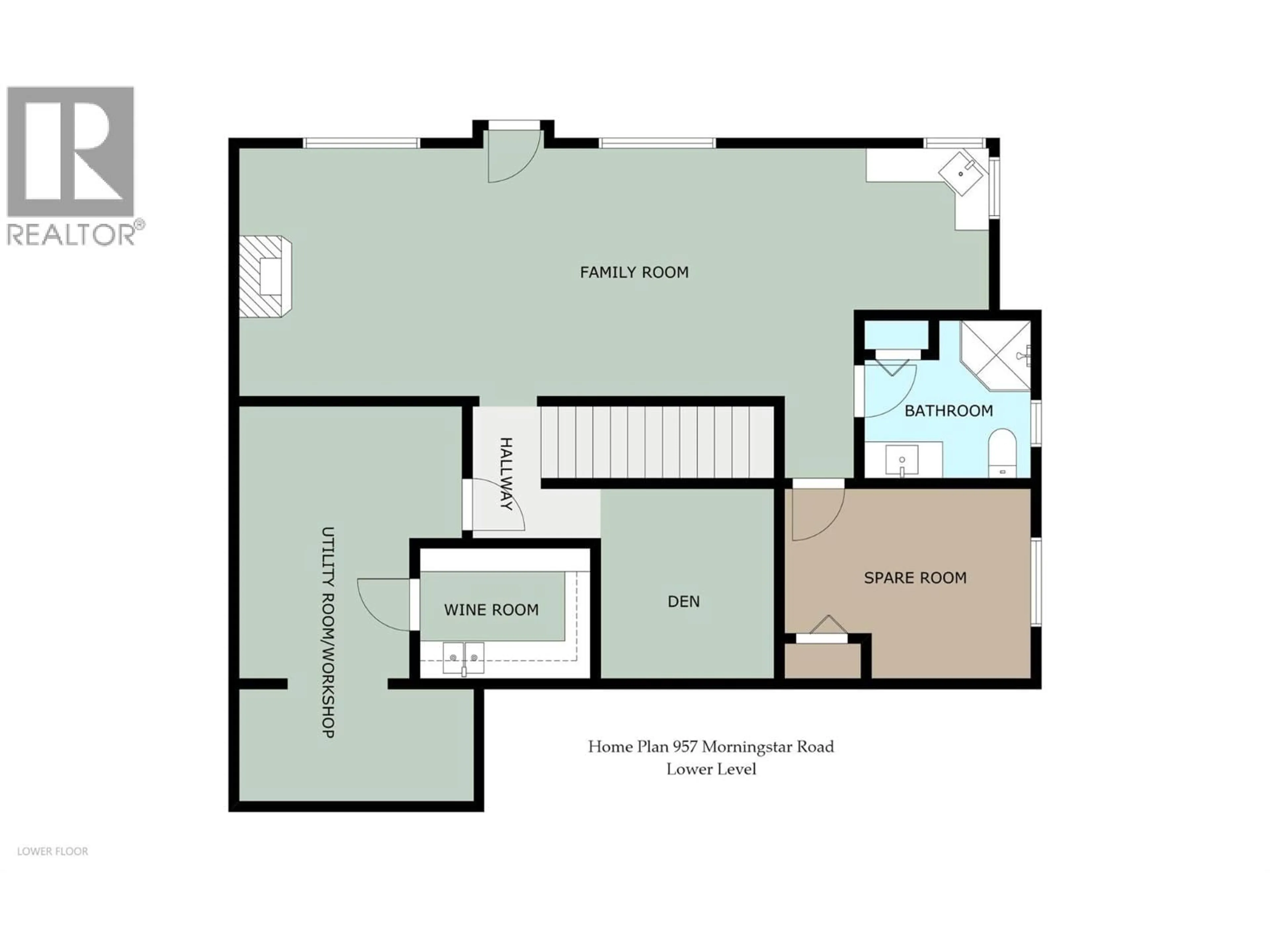 Floor plan for 957 MORNINGSTAR ROAD, Oliver British Columbia V0H1T6