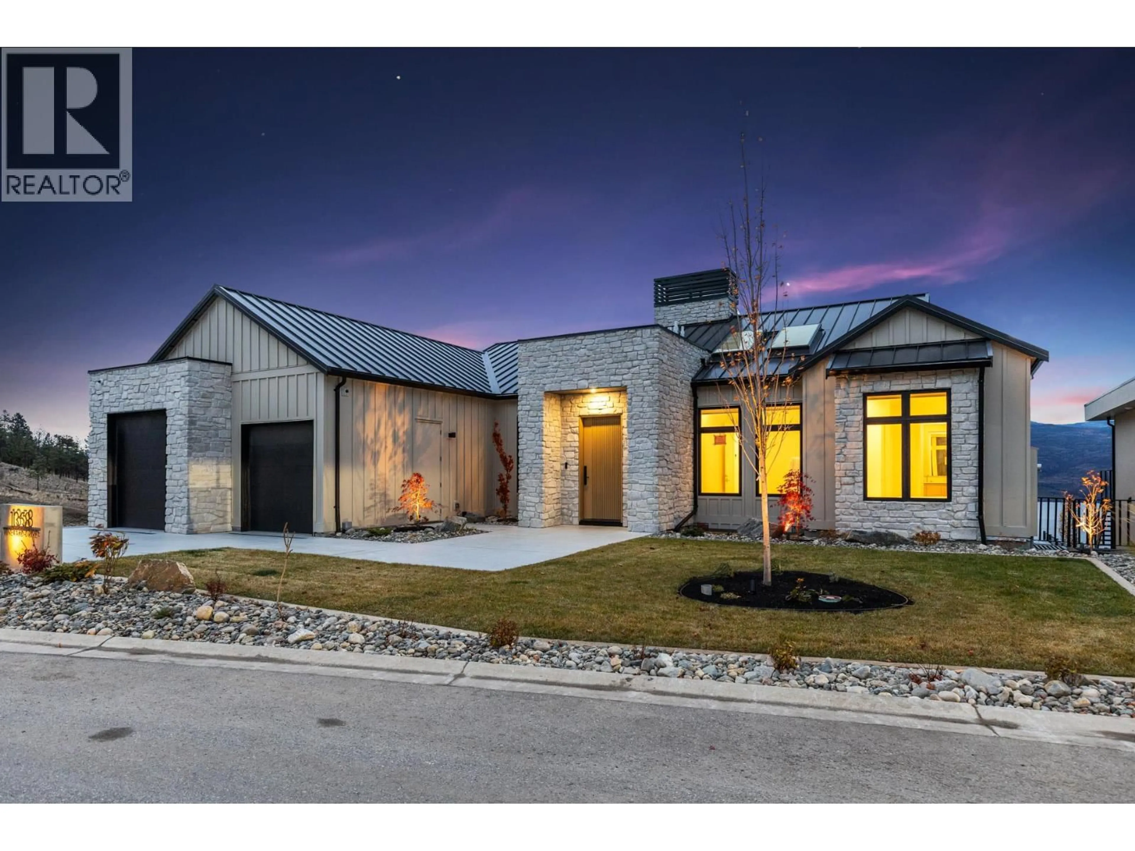 Home with brick exterior material, street for 1359 VINEYARD DRIVE, West Kelowna British Columbia V4T3J1