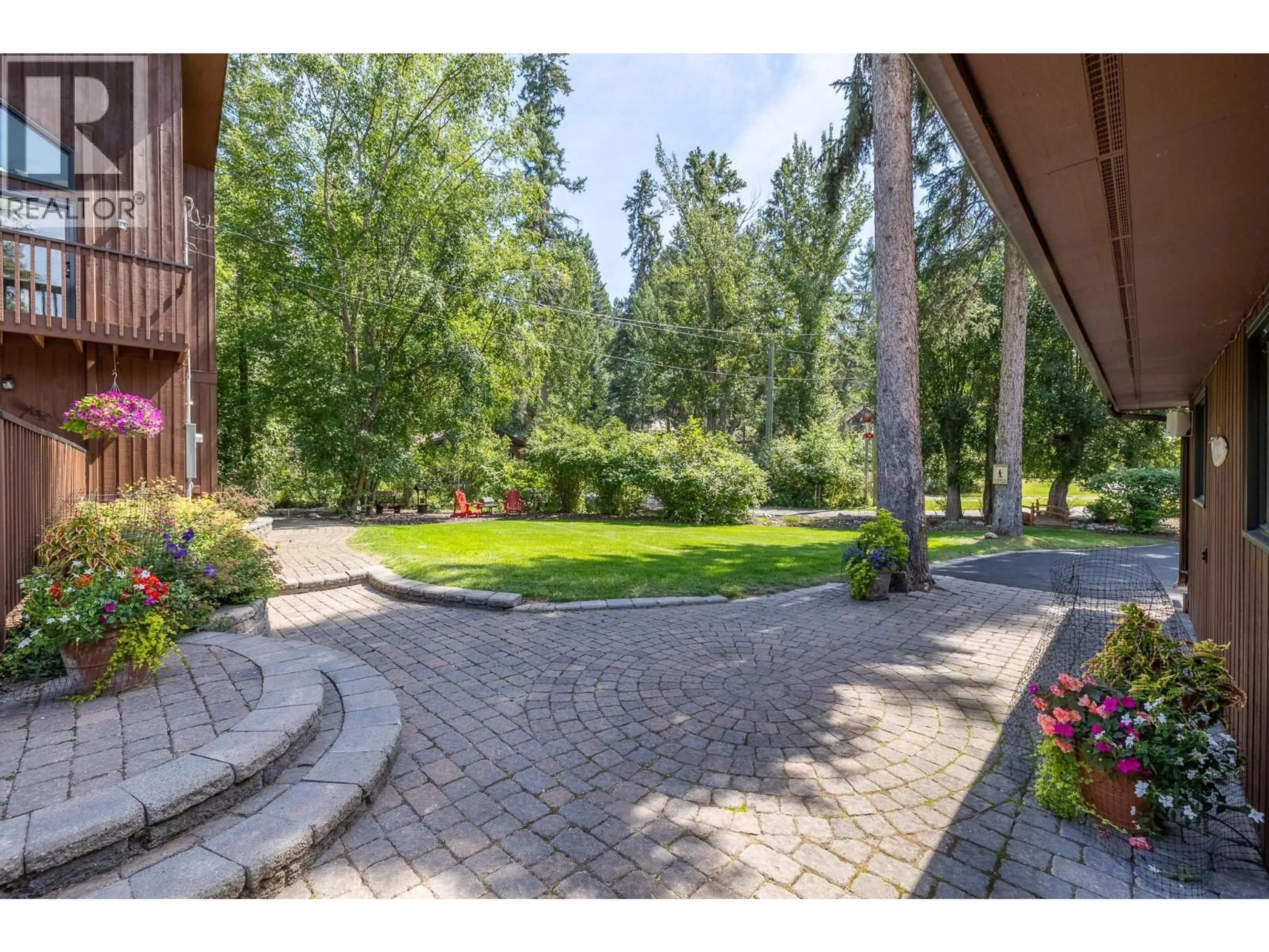 Patio, forest/trees view for 4725 COPPER CRESCENT, Windermere British Columbia V0B2L2