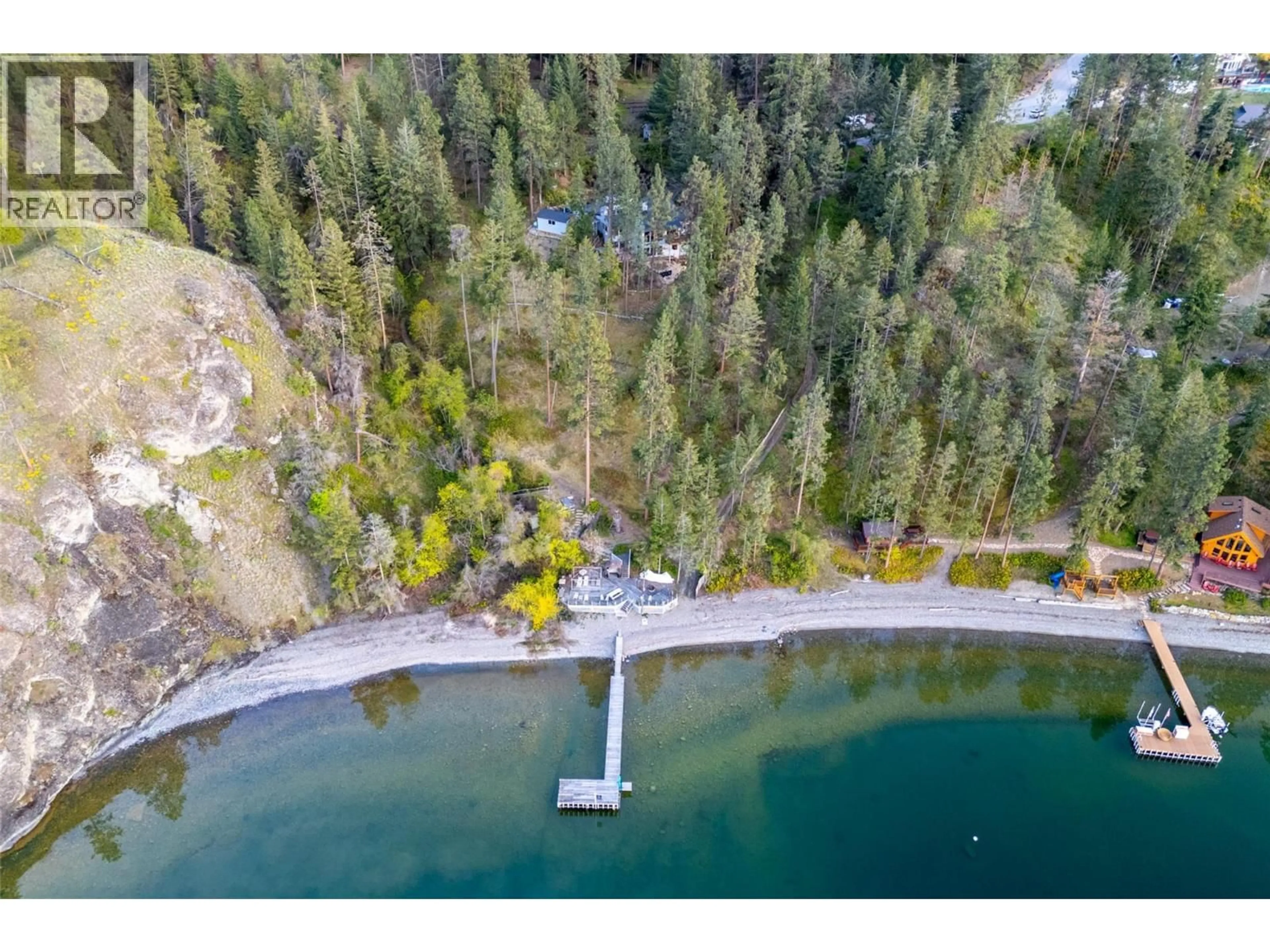 A pic from outside/outdoor area/front of a property/back of a property/a pic from drone, water/lake/river/ocean view for 2765 ARTHUR ROAD, Kelowna British Columbia V1V7P9
