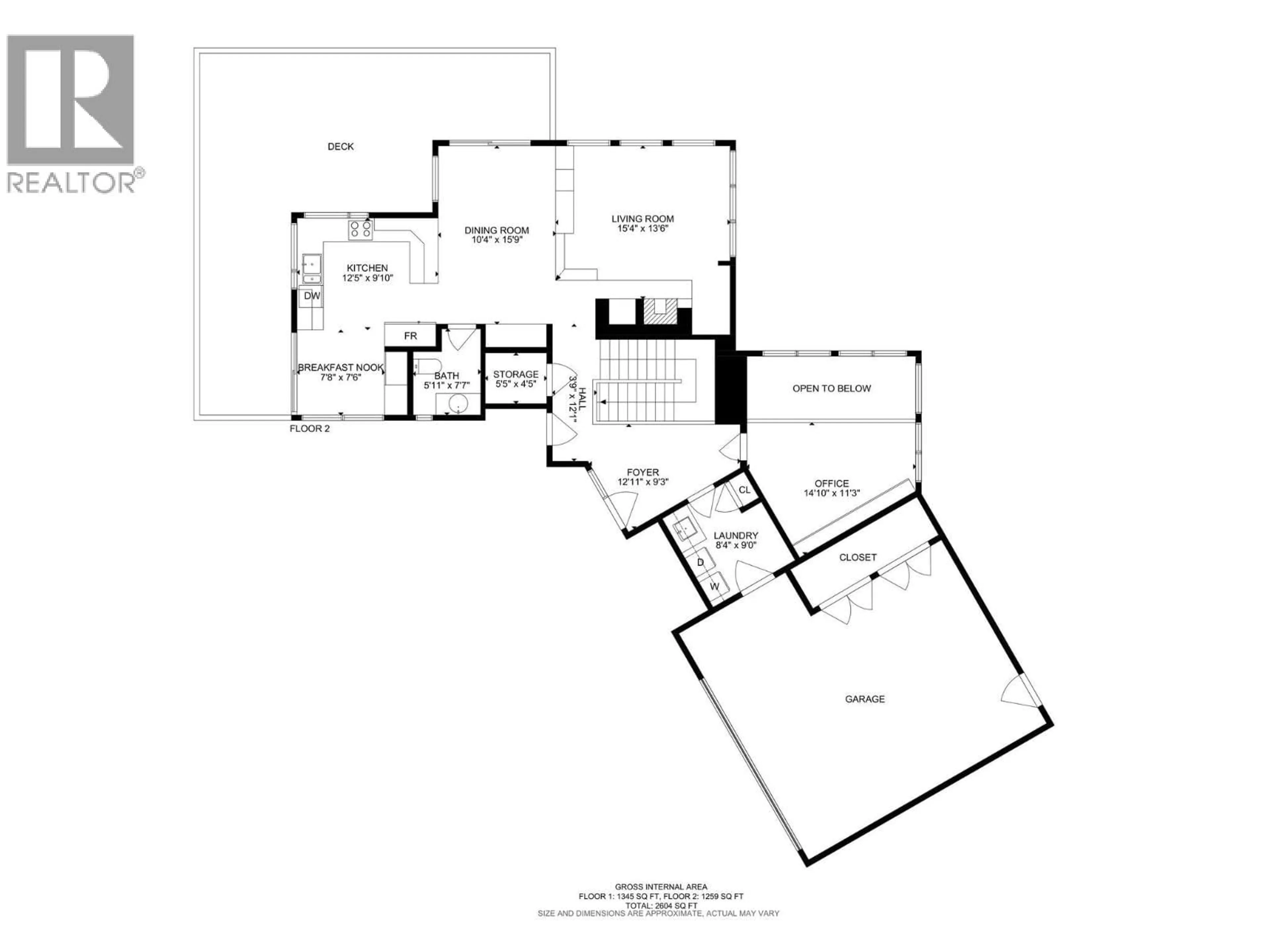 Floor plan for 2765 ARTHUR ROAD, Kelowna British Columbia V1V7P9