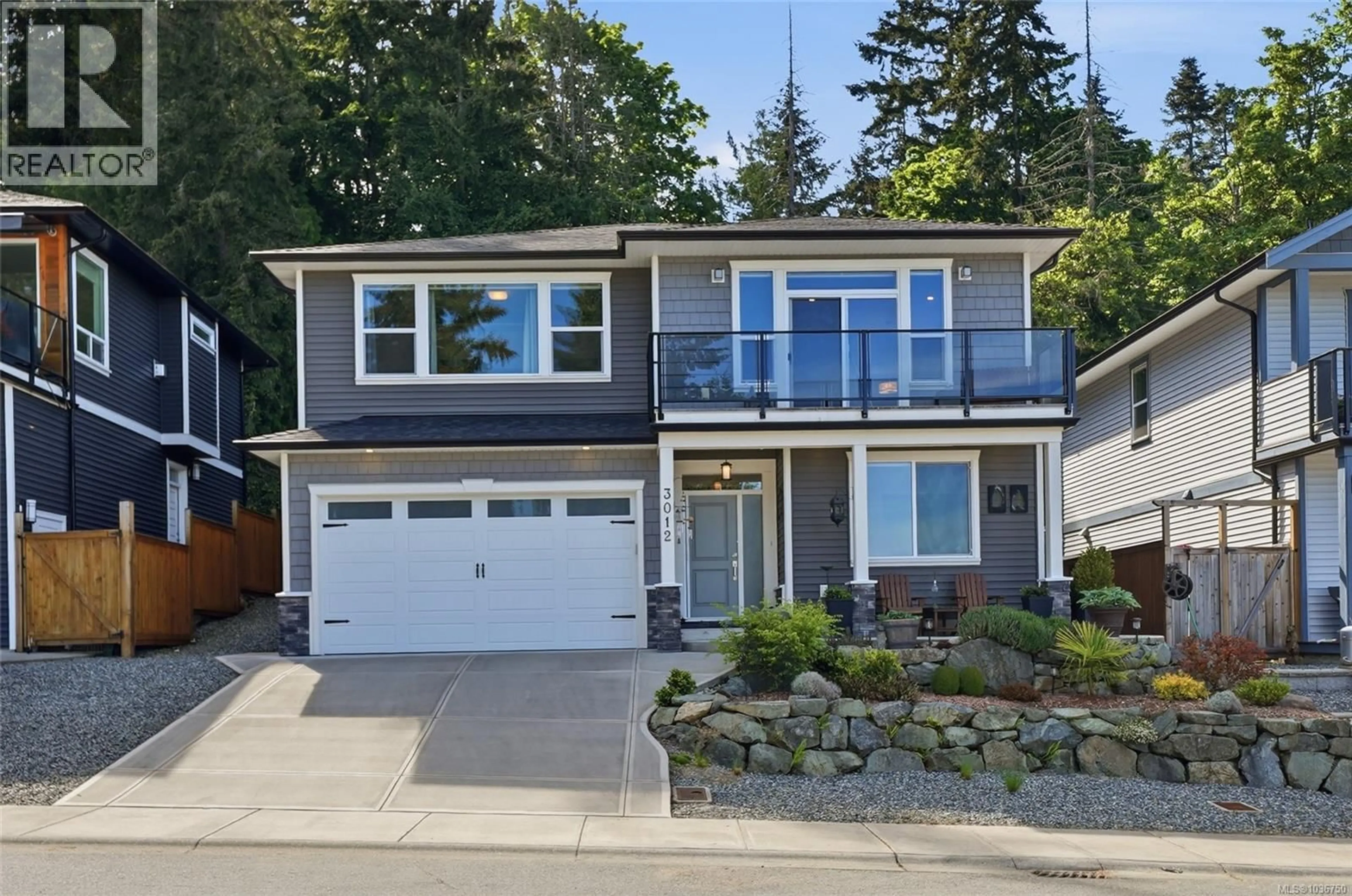 Home with vinyl exterior material, street for 3012 CATALINA WAY, Chemainus British Columbia V0R1K2