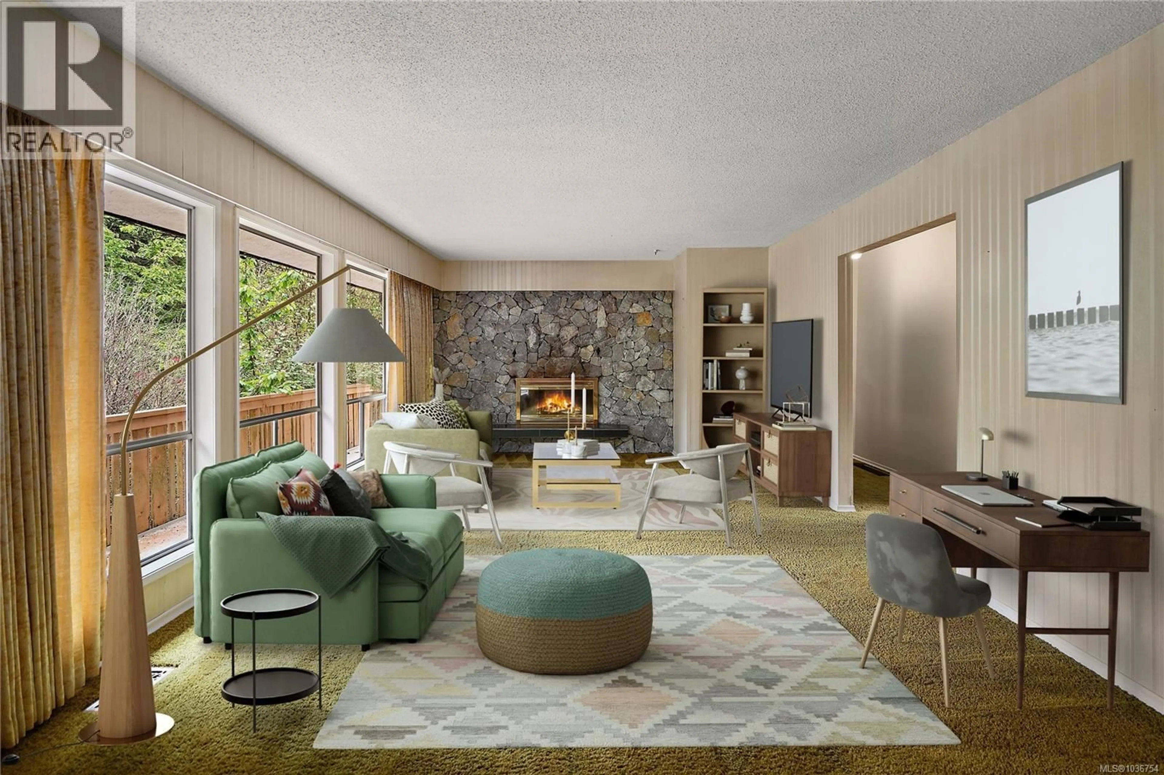 Living room with furniture, unknown for 3976 TUDOR AVENUE, Saanich British Columbia V8N4L6
