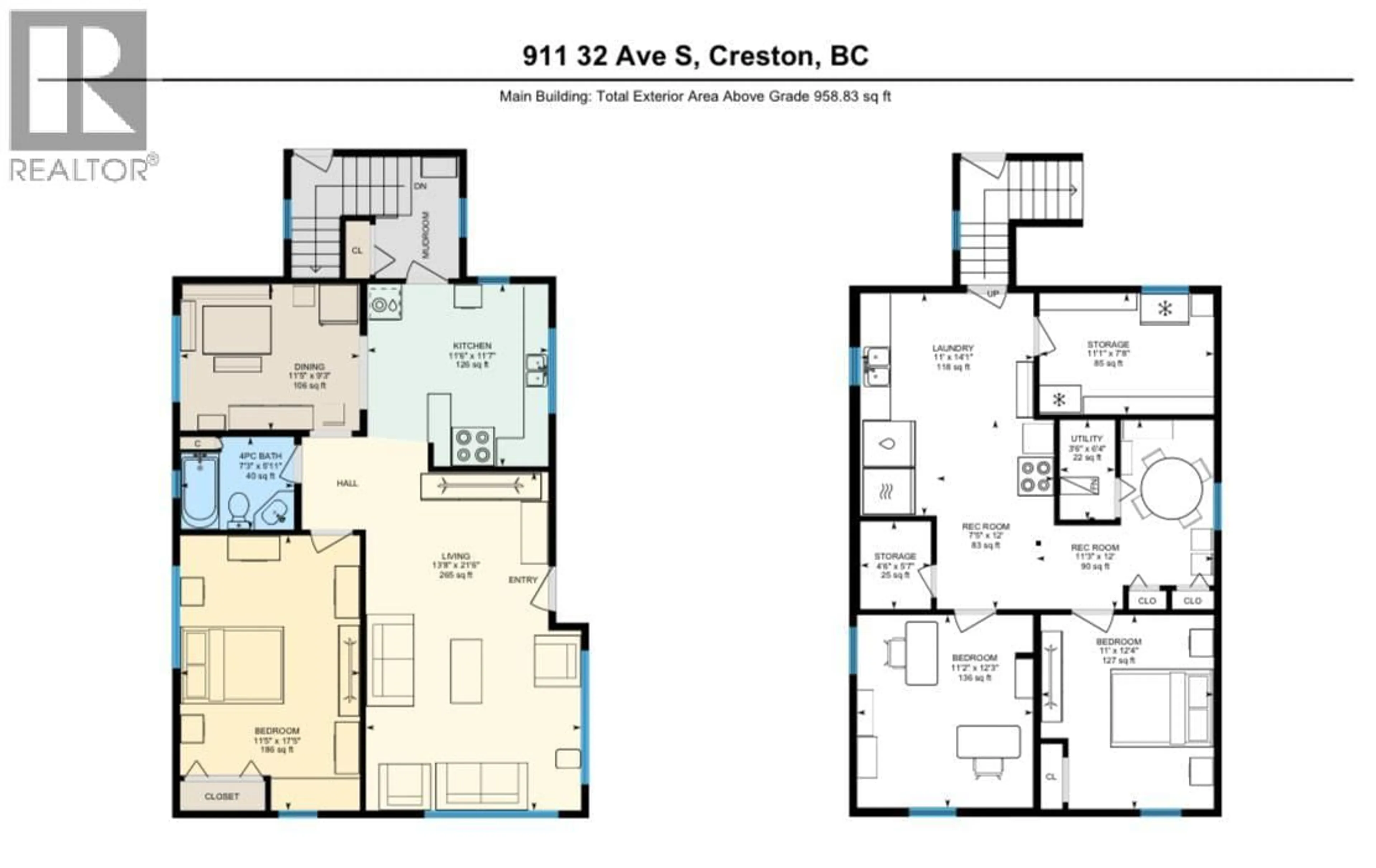 Floor plan for 911 32ND AVENUE SOUTH, Erickson British Columbia V0B1G1
