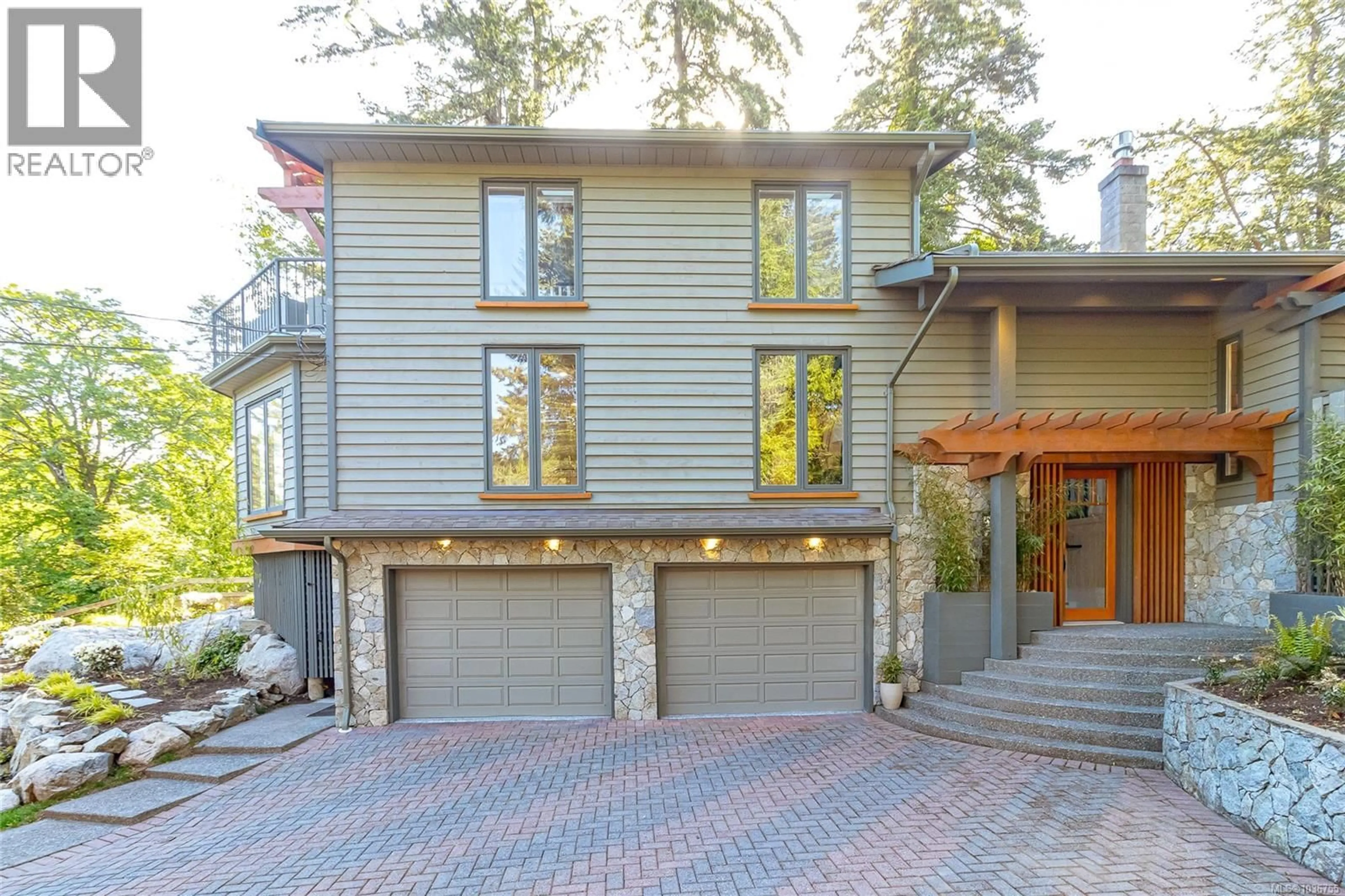 Home with brick exterior material, street for 4906 CORDOVA BAY ROAD, Saanich British Columbia V8Y2J5