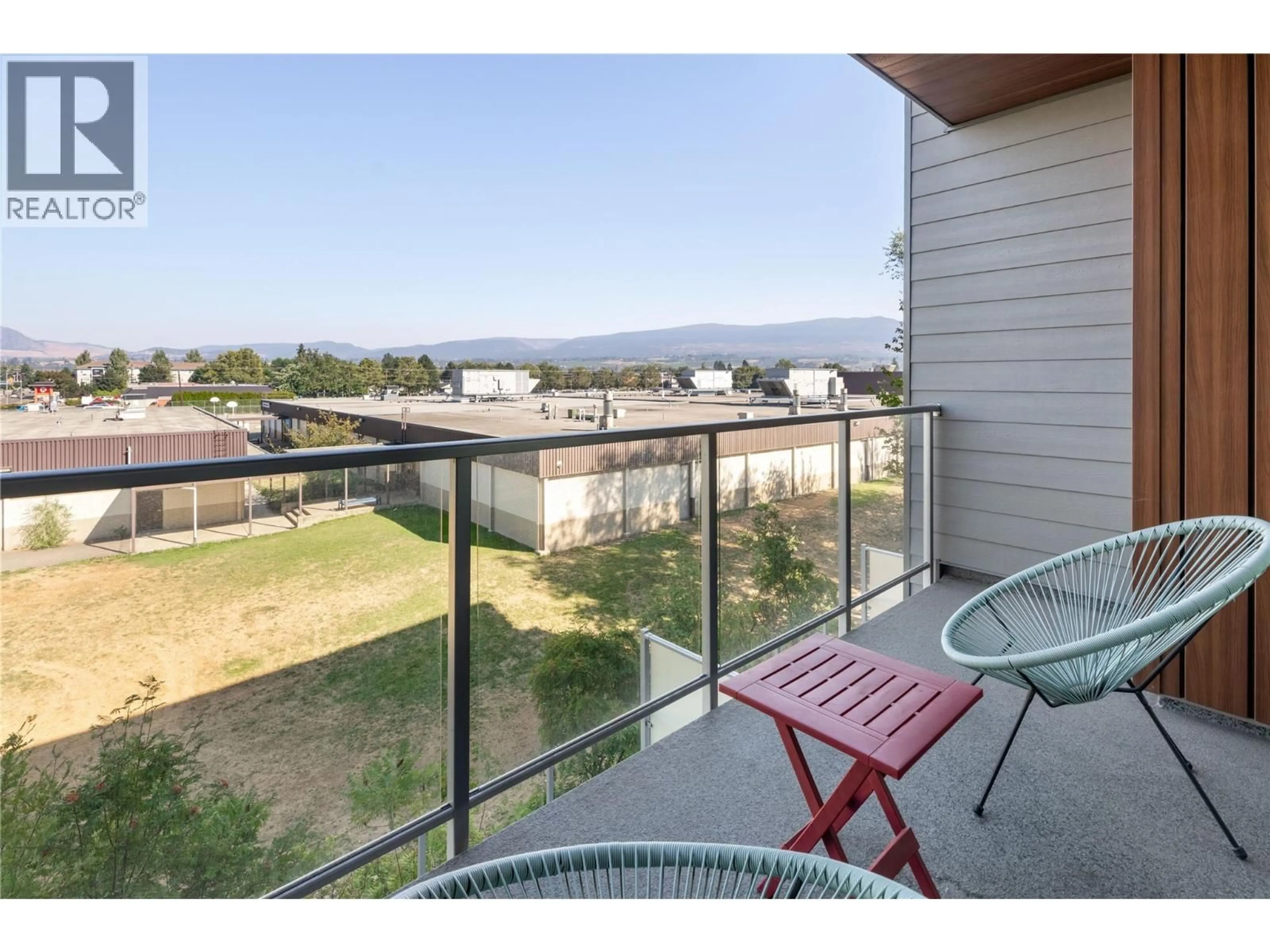 Balcony in the apartment, unknown for 309 - 1083 KLO ROAD, Kelowna British Columbia V1Y4X6
