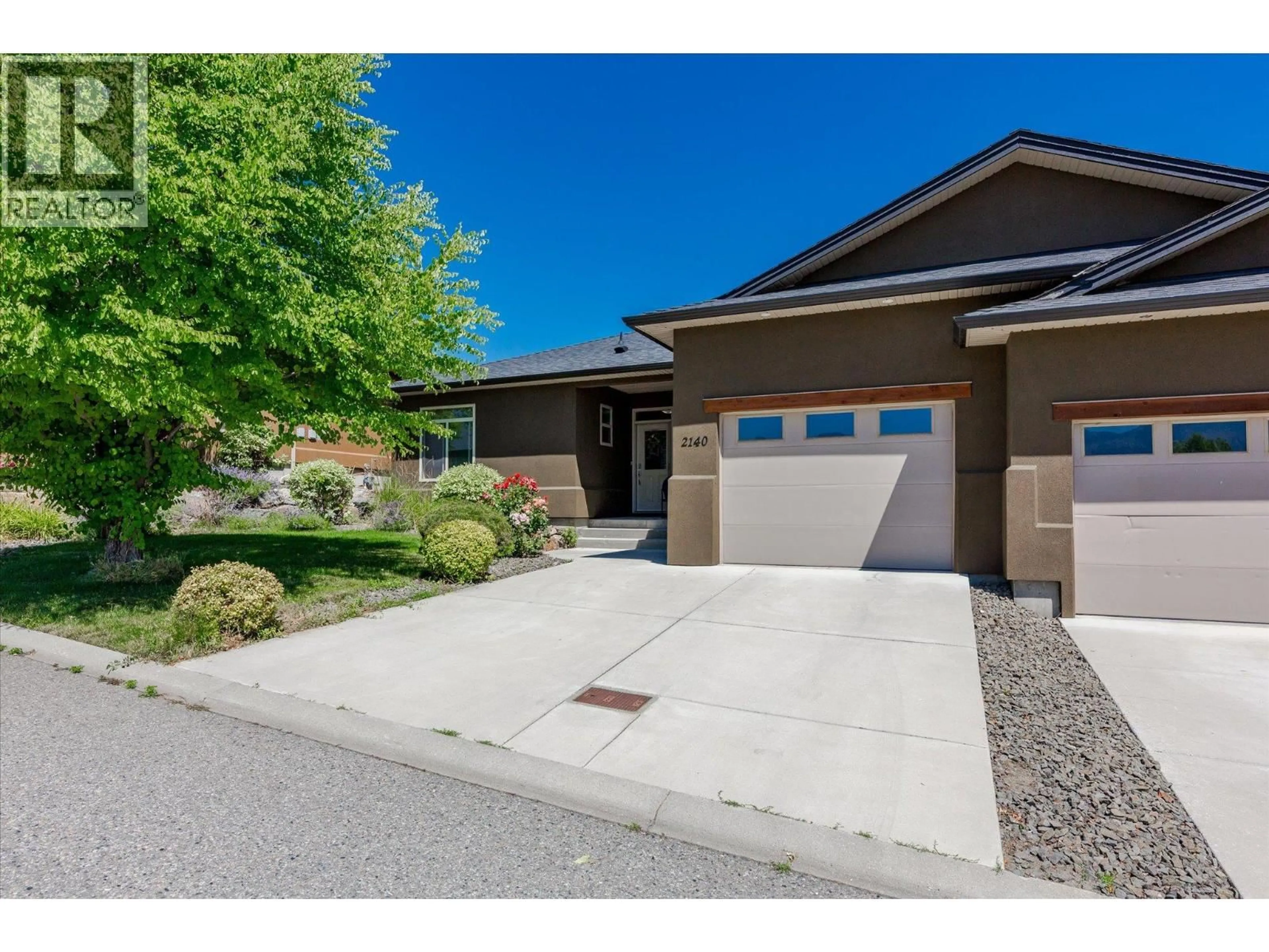 Home with brick exterior material, street for 2140 SERRENTO LANE, Westbank British Columbia V4T3G3