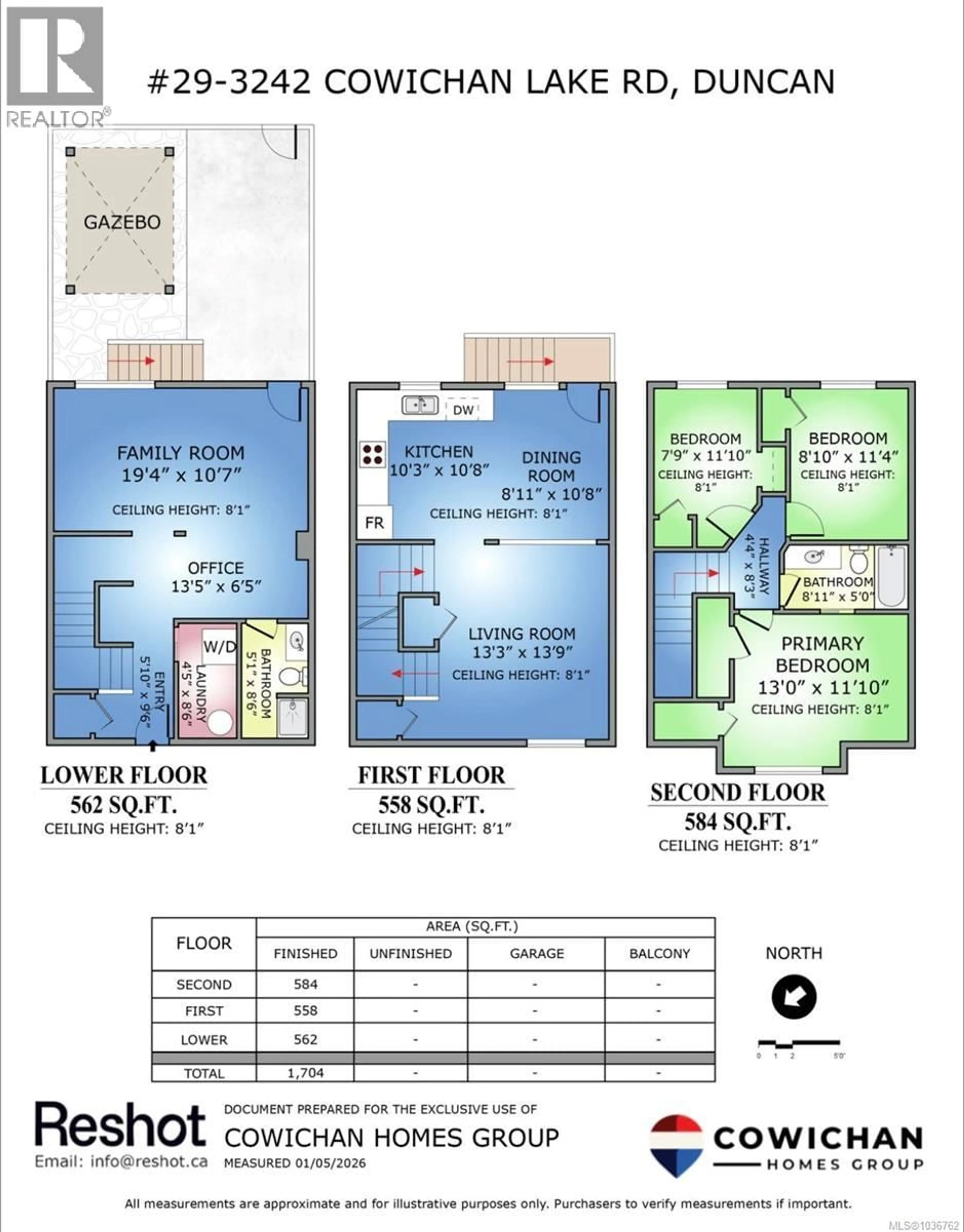Floor plan for 29 - 3242 COWICHAN LAKE ROAD, Duncan British Columbia V9L4B9