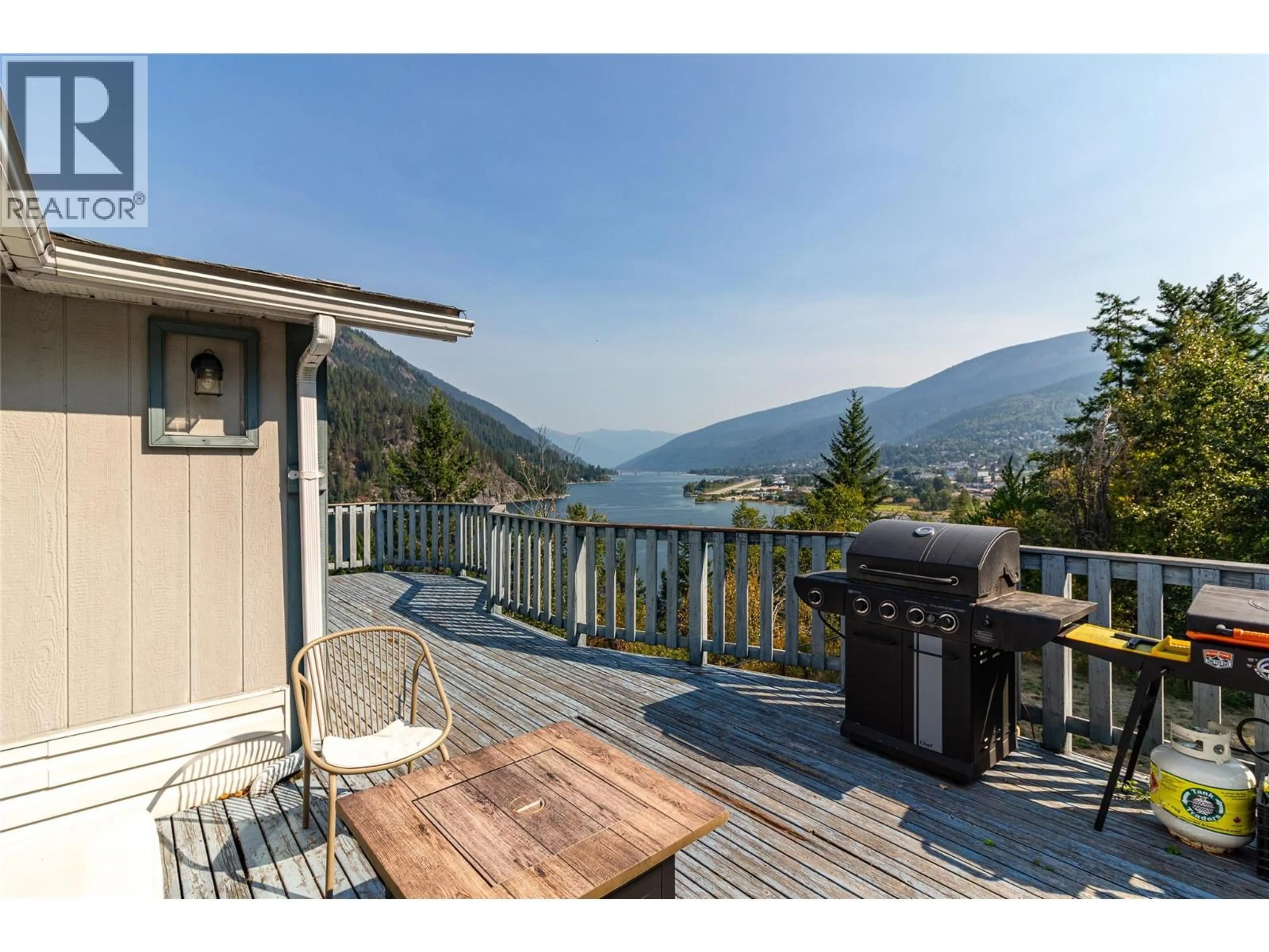 Patio, water/lake/river/ocean view for 1402 GRANITE ROAD, Nelson British Columbia V1L5T6