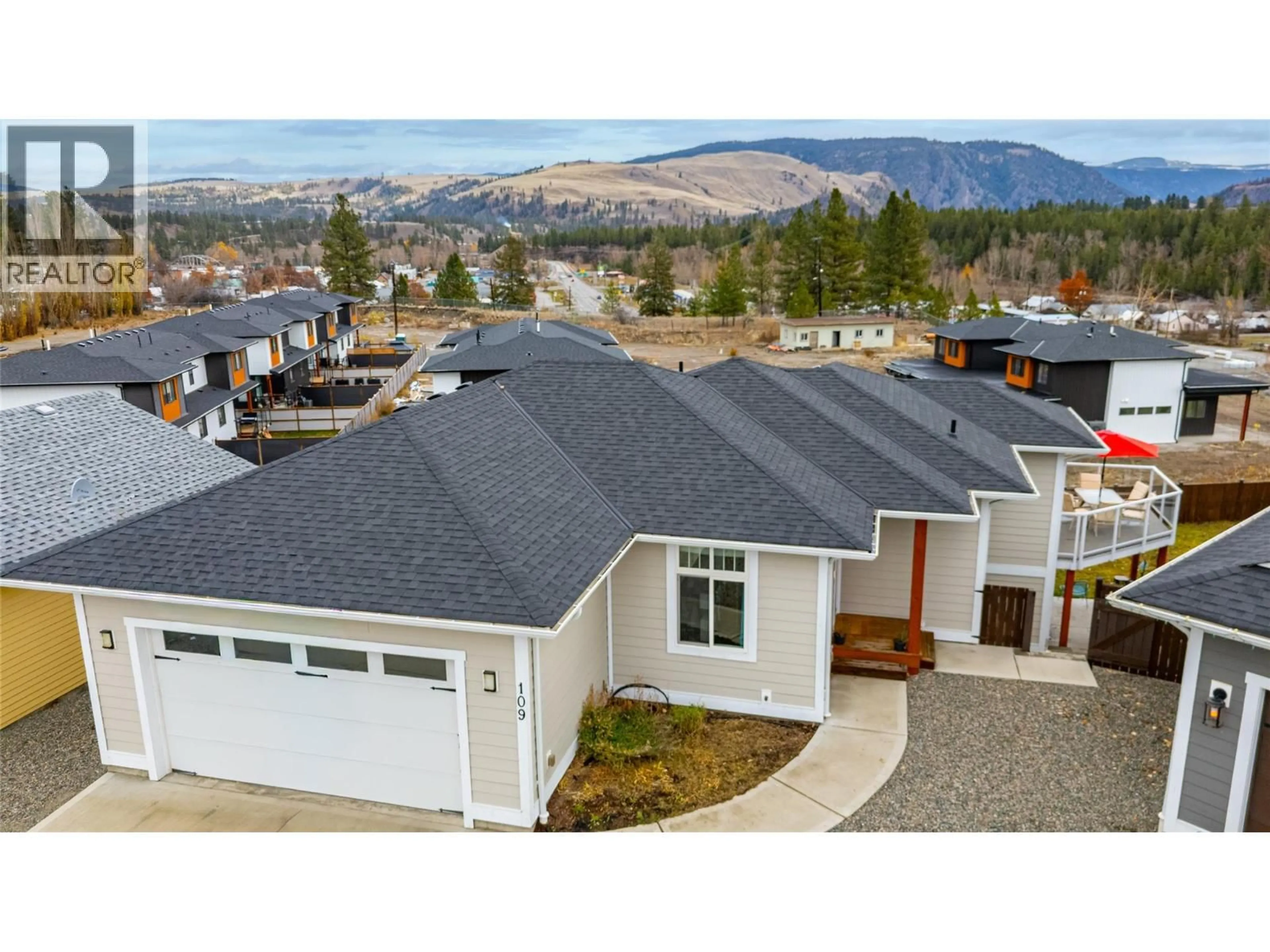 Home with vinyl exterior material, mountain view for 109 COPPERHEAD ROAD, Princeton British Columbia V0X1W0