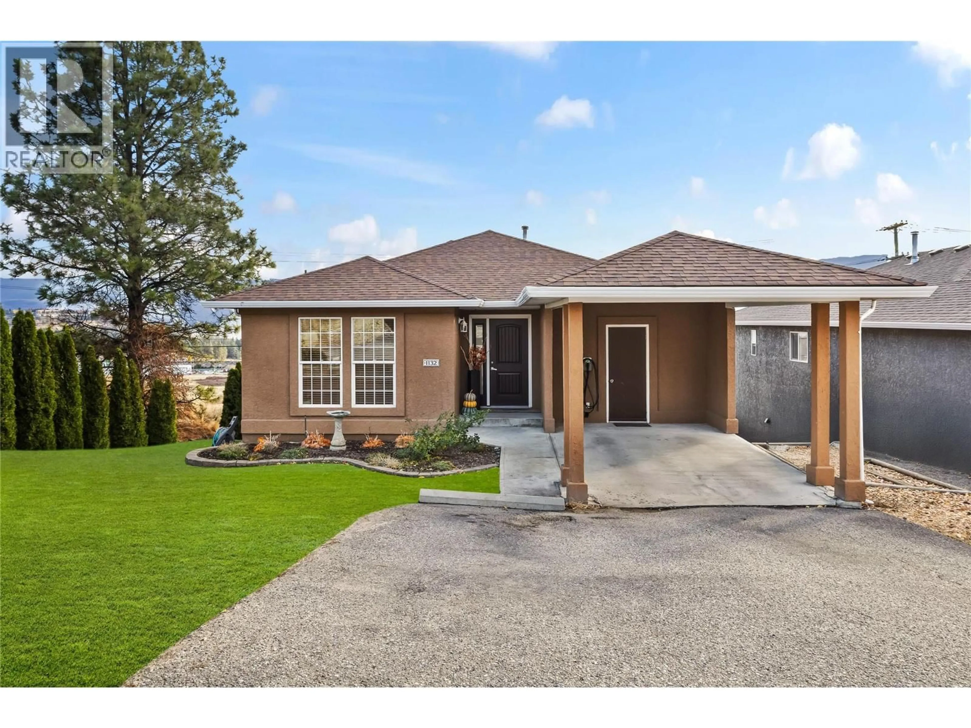Home with brick exterior material, street for 1132 - 2440 OLD OKANAGAN HIGHWAY, Westbank British Columbia V4T1X6