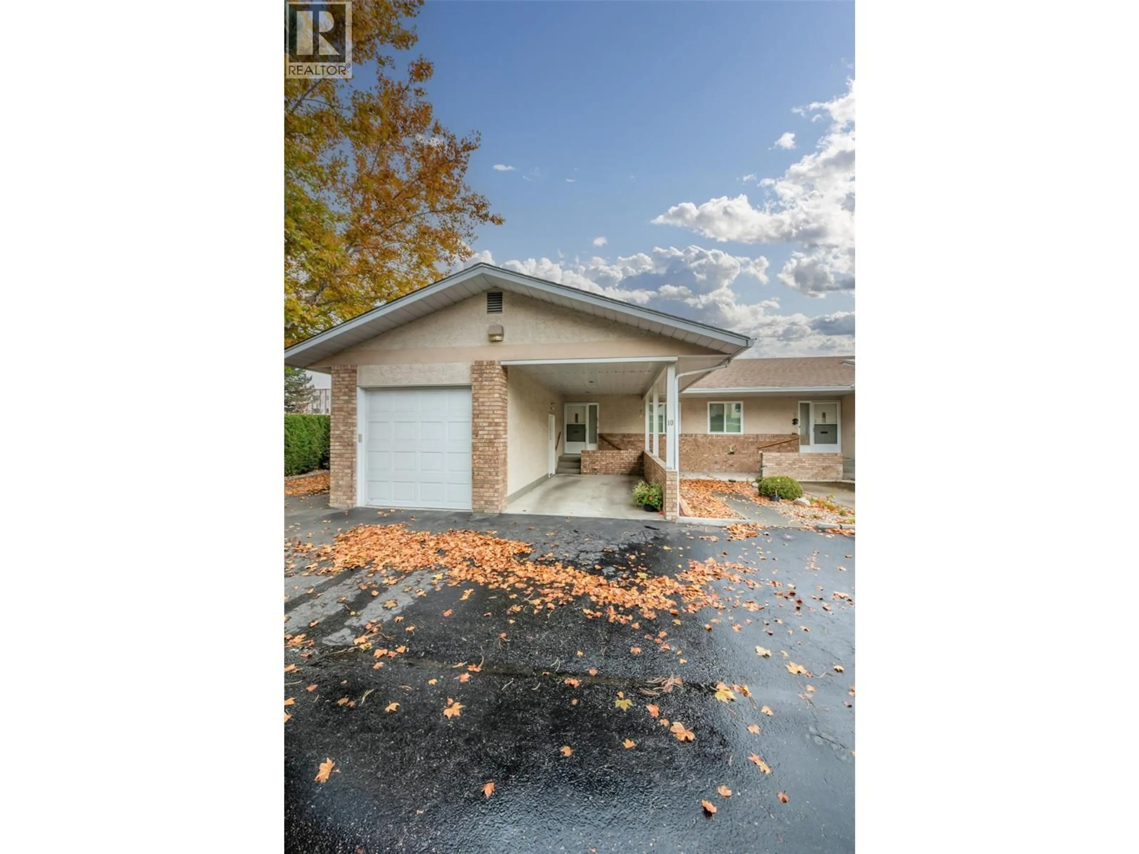A pic from outside/outdoor area/front of a property/back of a property/a pic from drone, street for 10 - 1209 BROOKSIDE AVENUE, Kelowna British Columbia V1Y5T5