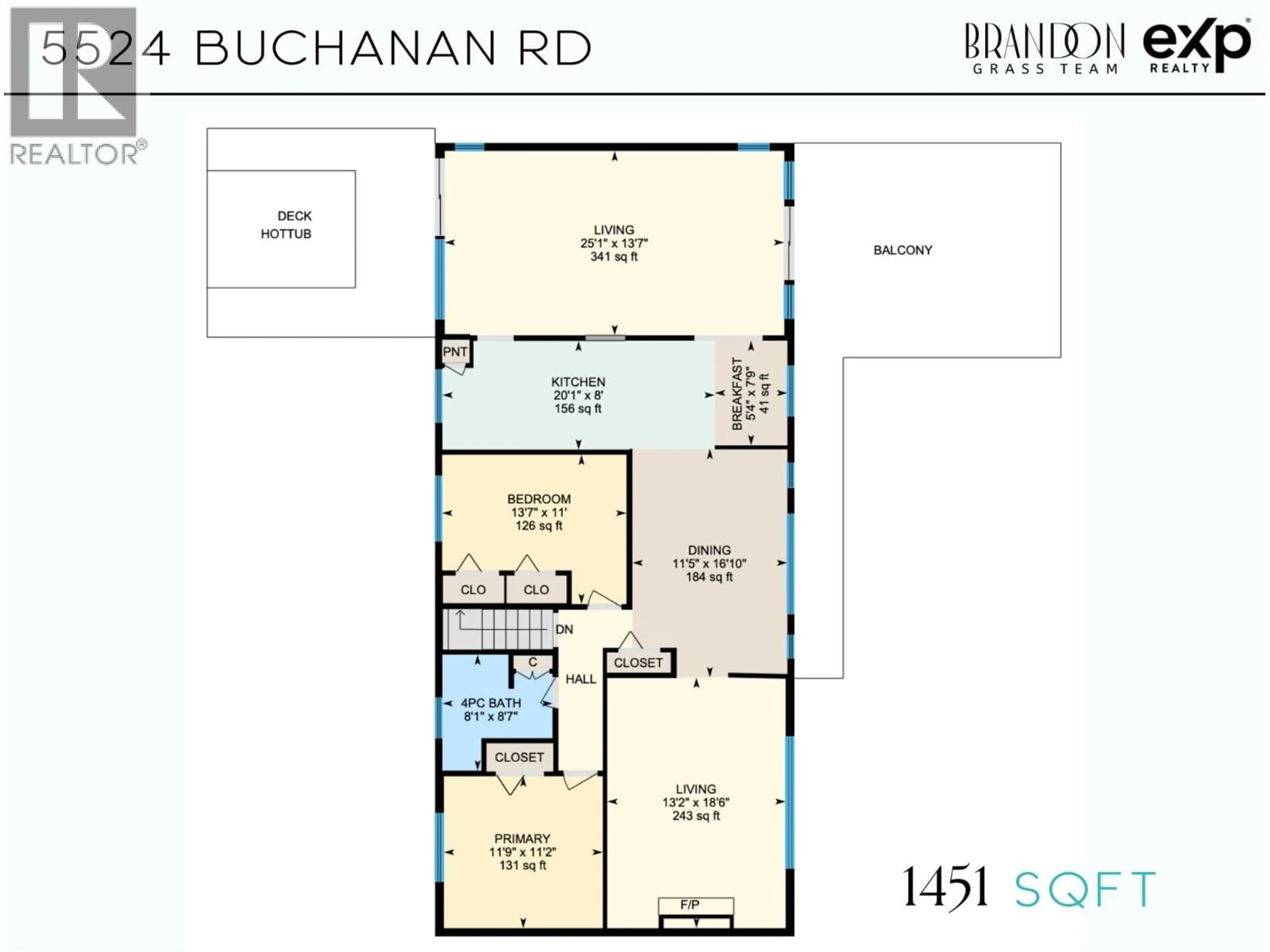 Floor plan for 5524 BUCHANAN ROAD, Peachland British Columbia V0H1X1
