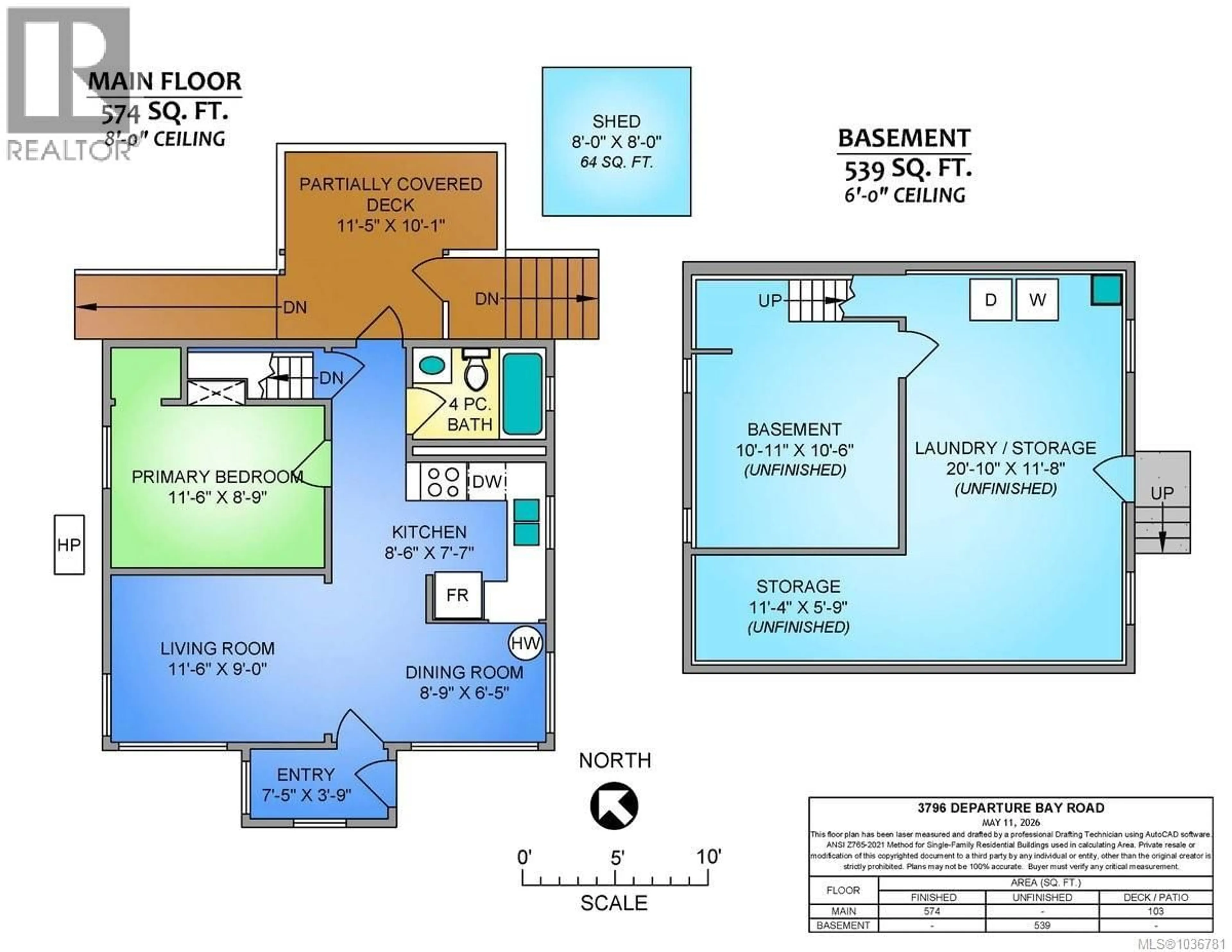 Floor plan for 3796 DEPARTURE BAY ROAD, Nanaimo British Columbia V9T1C4