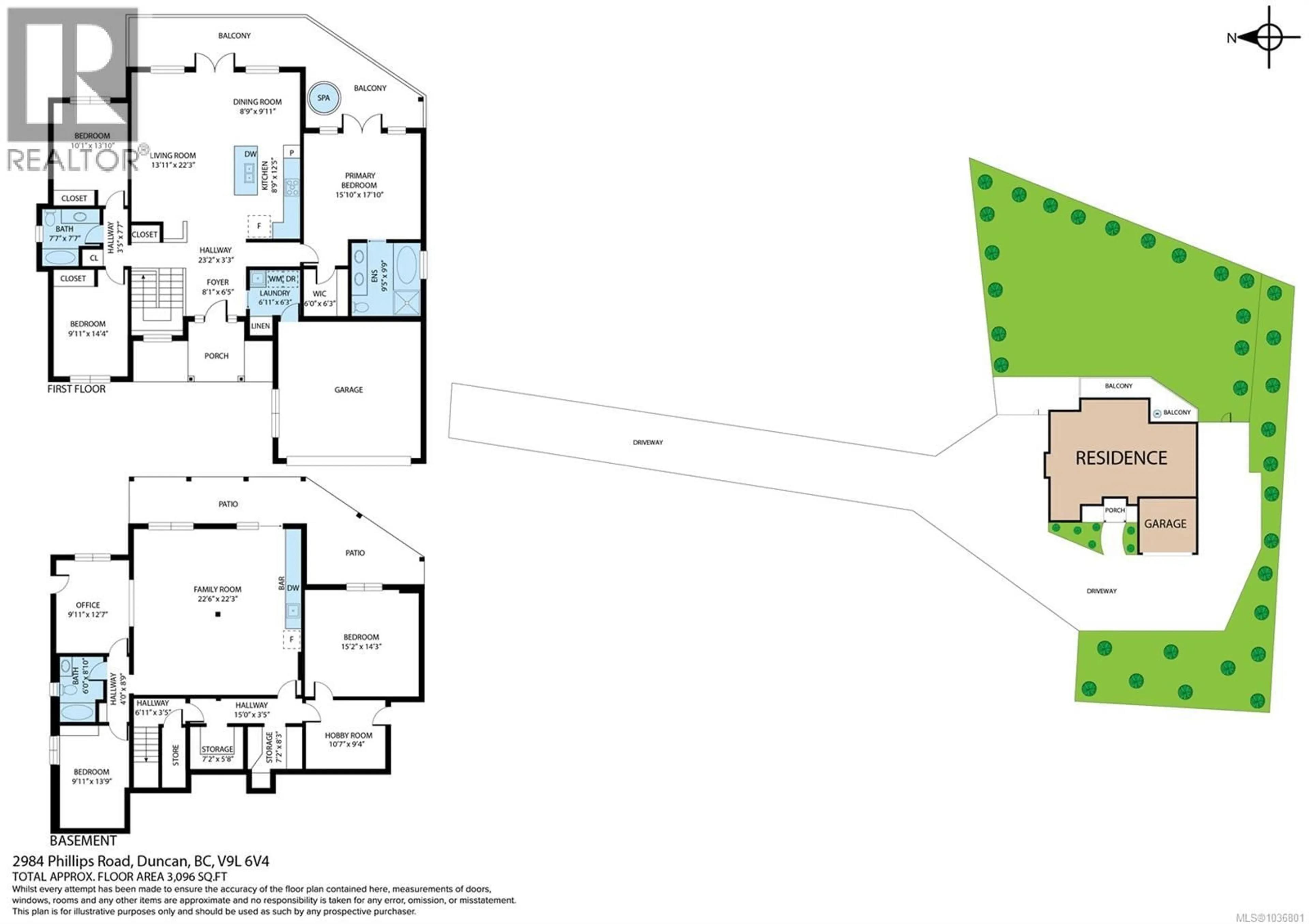 Floor plan for 2984 PHILLIPS ROAD, Duncan British Columbia V9L6V4