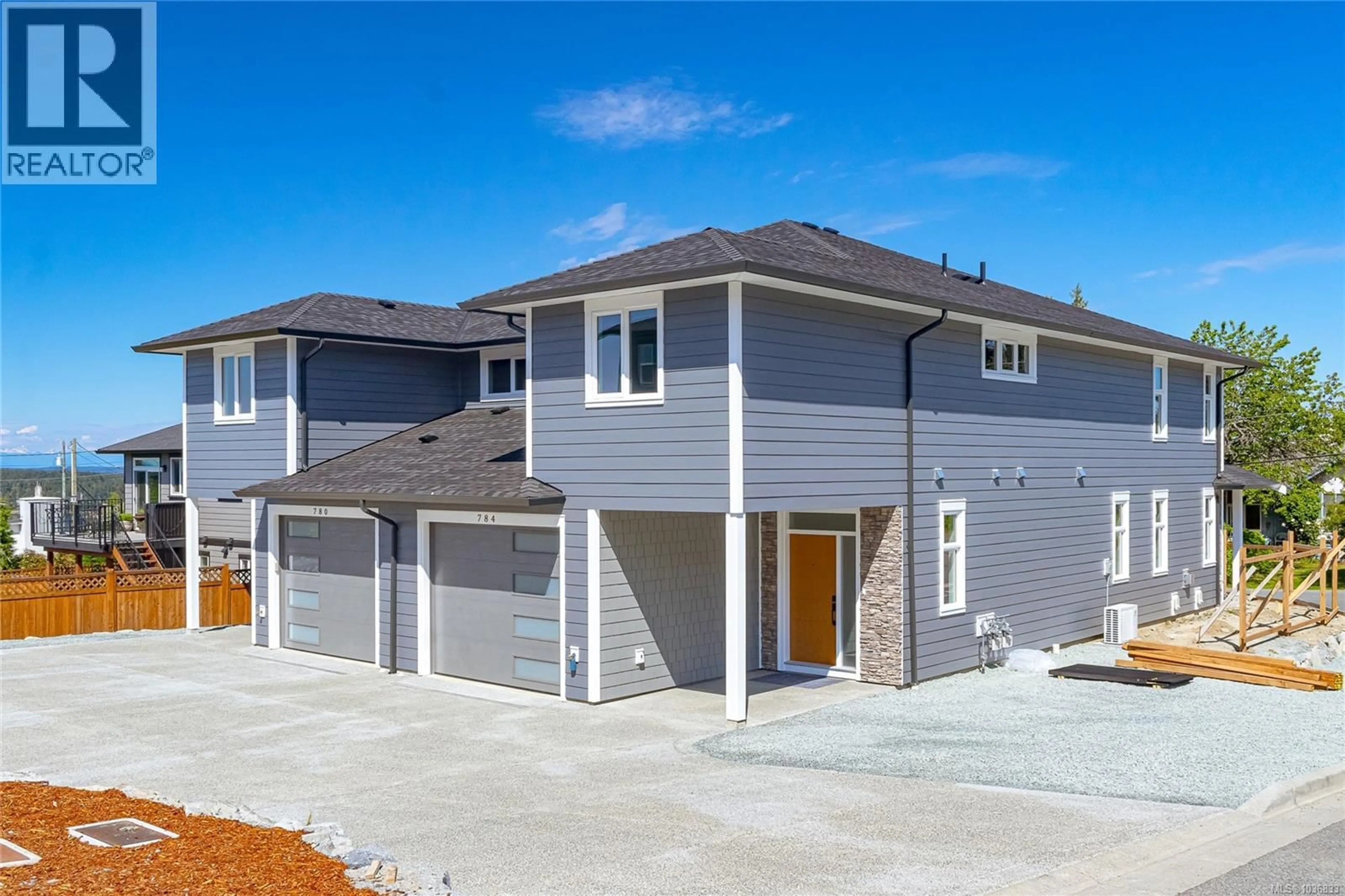 Home with vinyl exterior material, street for 780 RUSSELL ROAD, Ladysmith British Columbia V9G1W4