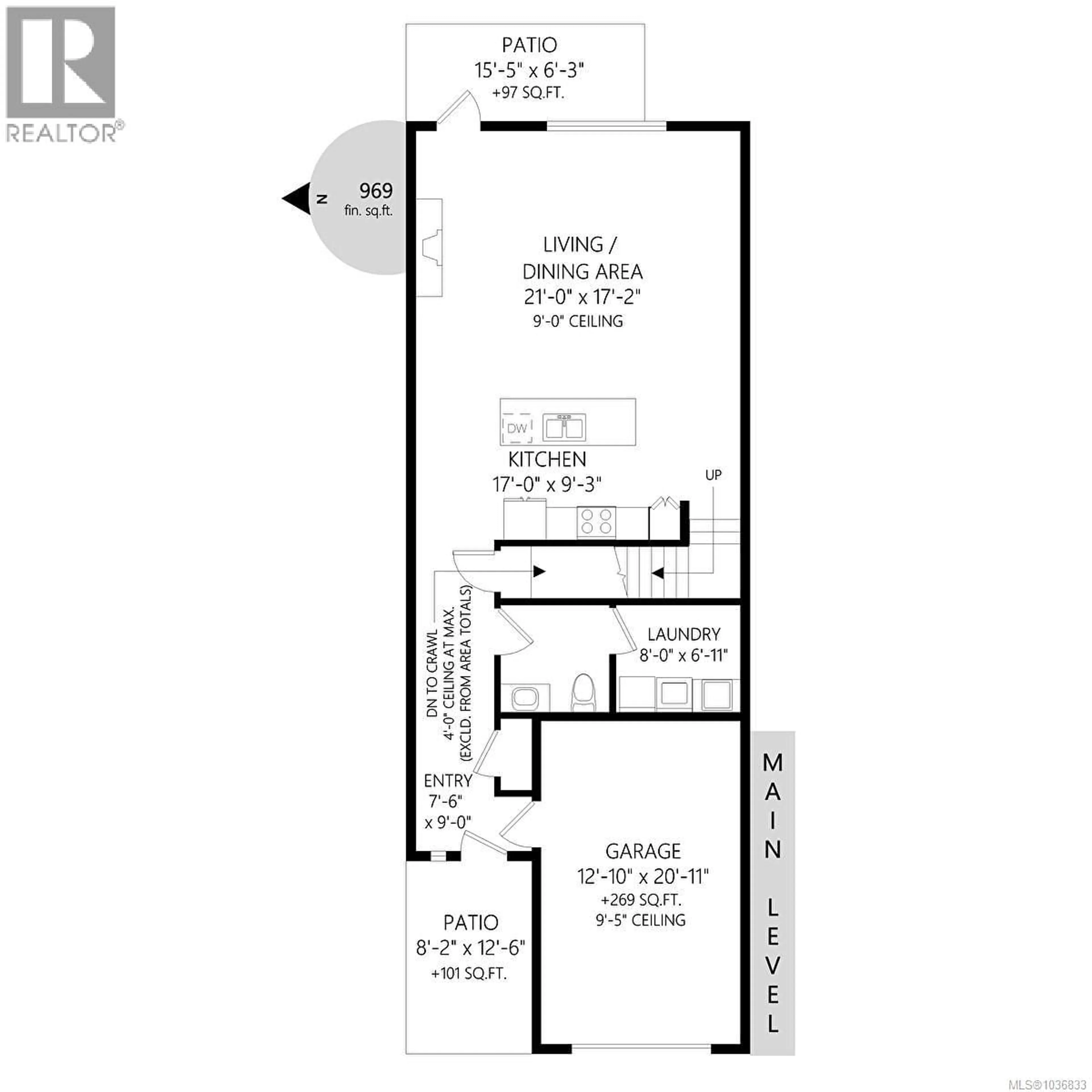 Floor plan for 780 RUSSELL ROAD, Ladysmith British Columbia V9G1W4