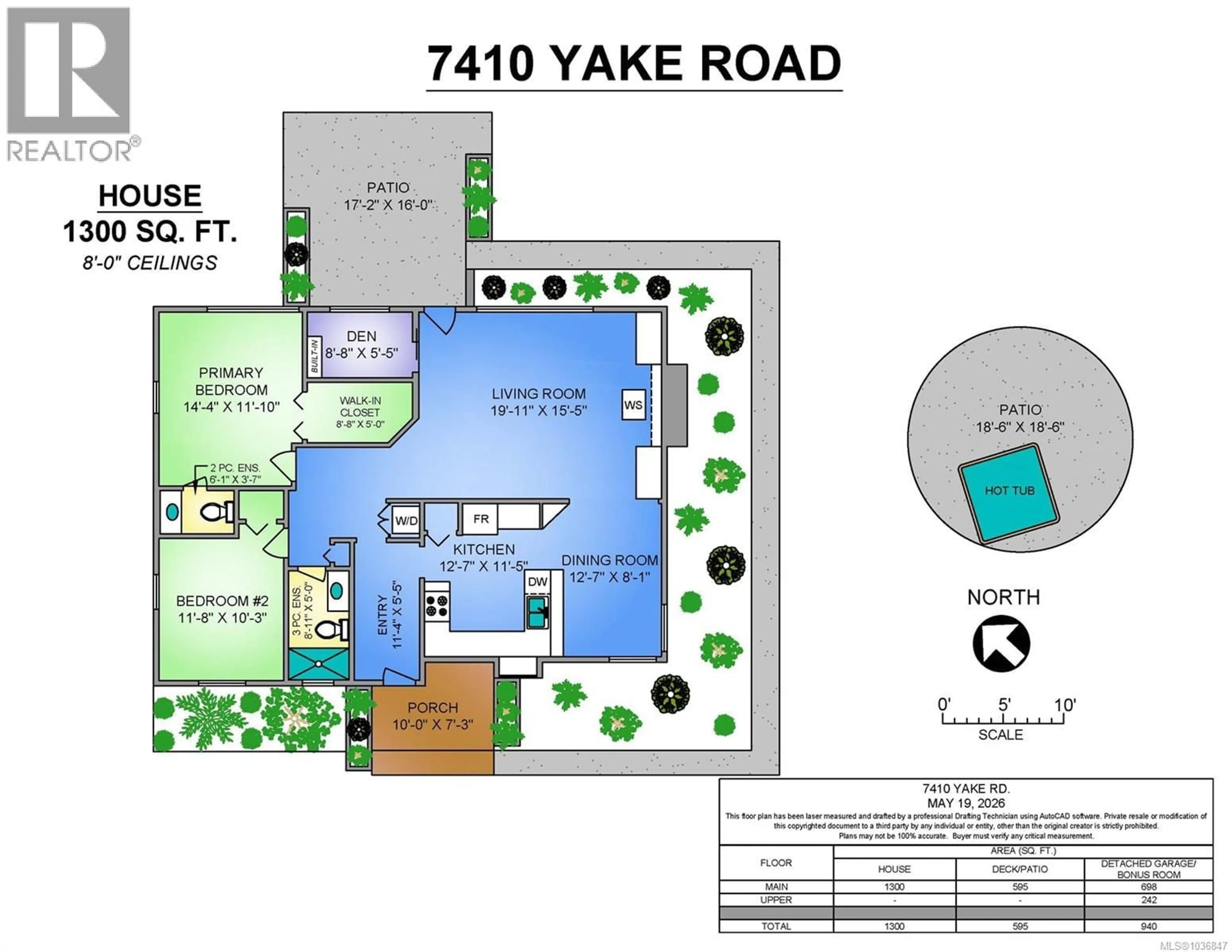 Floor plan for 7410 YAKE ROAD, Fanny Bay British Columbia V0R1W0