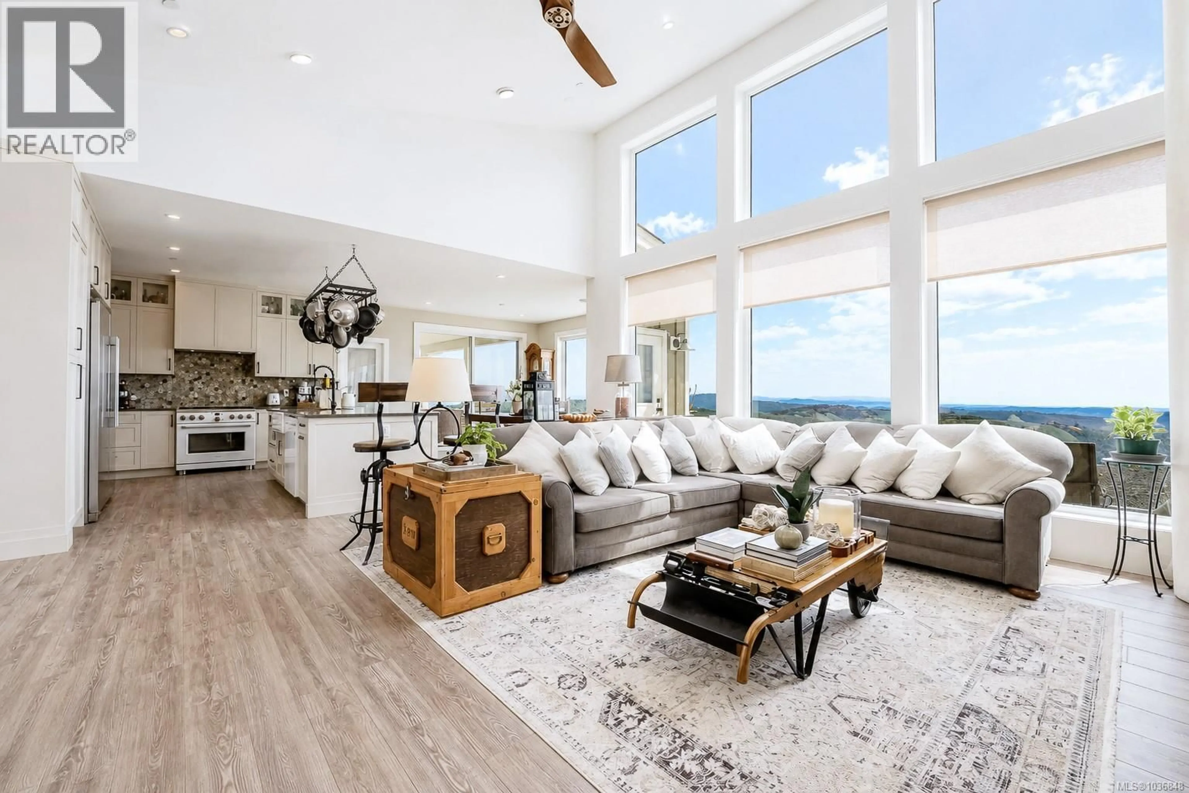 Living room with furniture, unknown for 4030 RIDGELINE DRIVE, Shawnigan Lake British Columbia V0R2W3