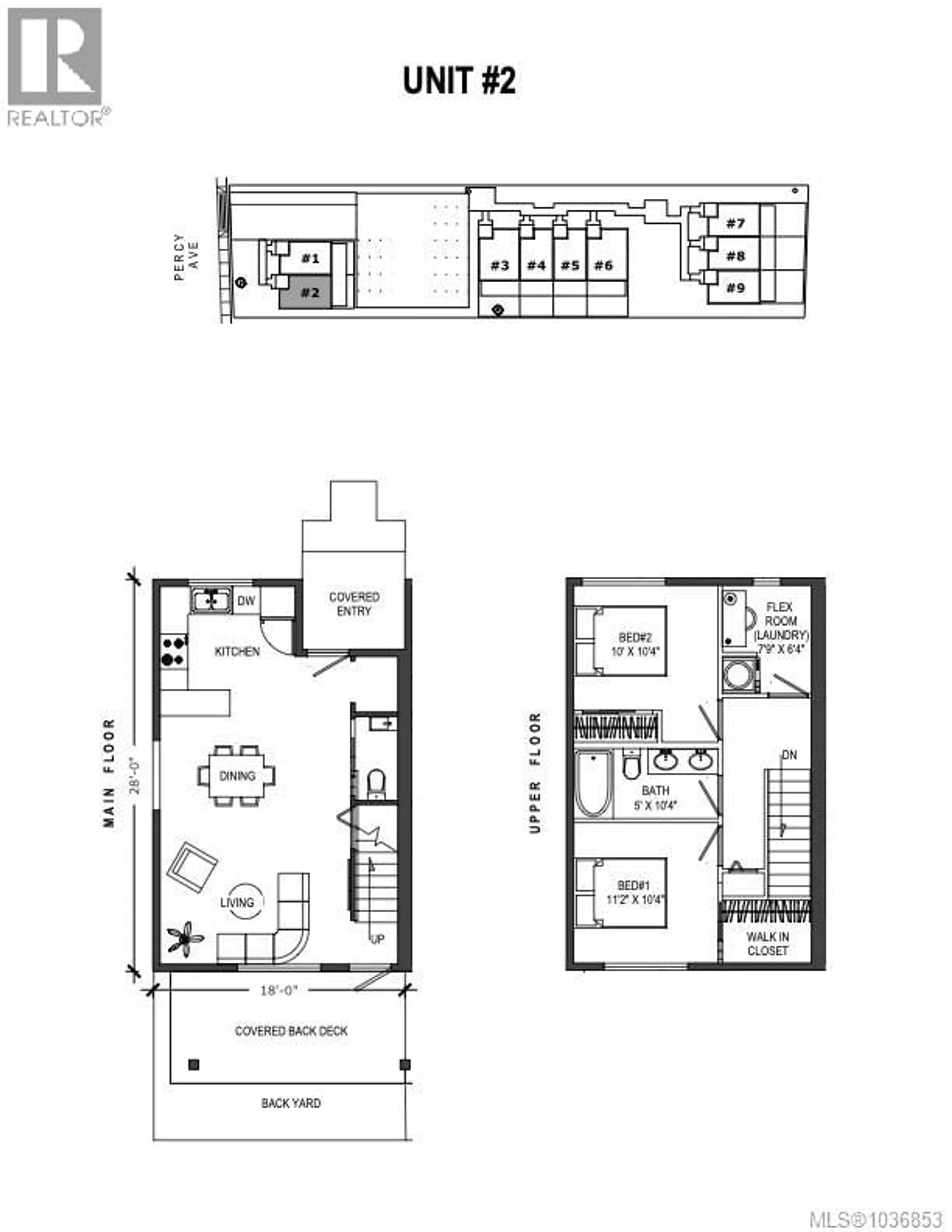 Floor plan for 2 - 1590 PIERCY AVENUE, Courtenay British Columbia V9N3E9