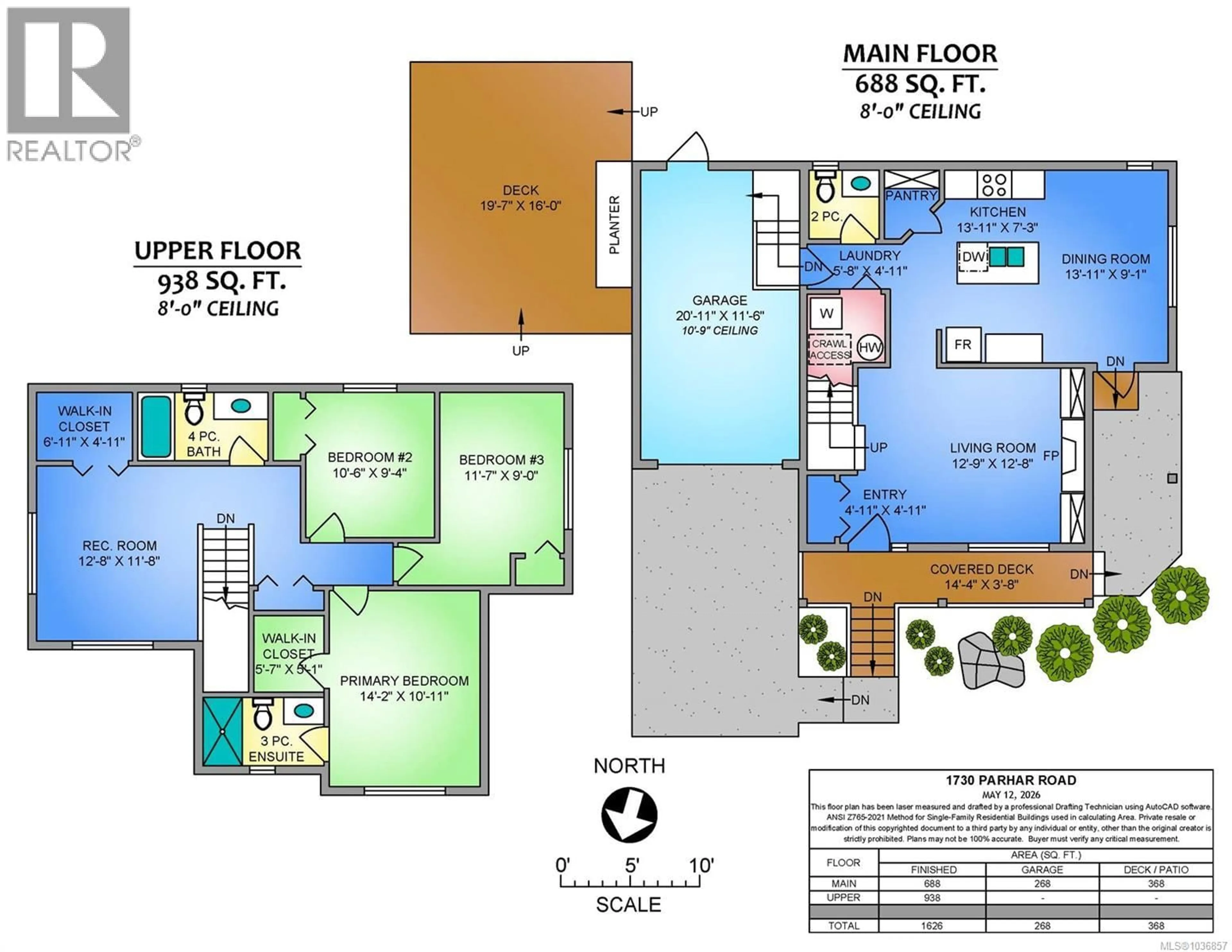 Floor plan for 1730 PARHAR ROAD, Nanaimo British Columbia V9X0A8