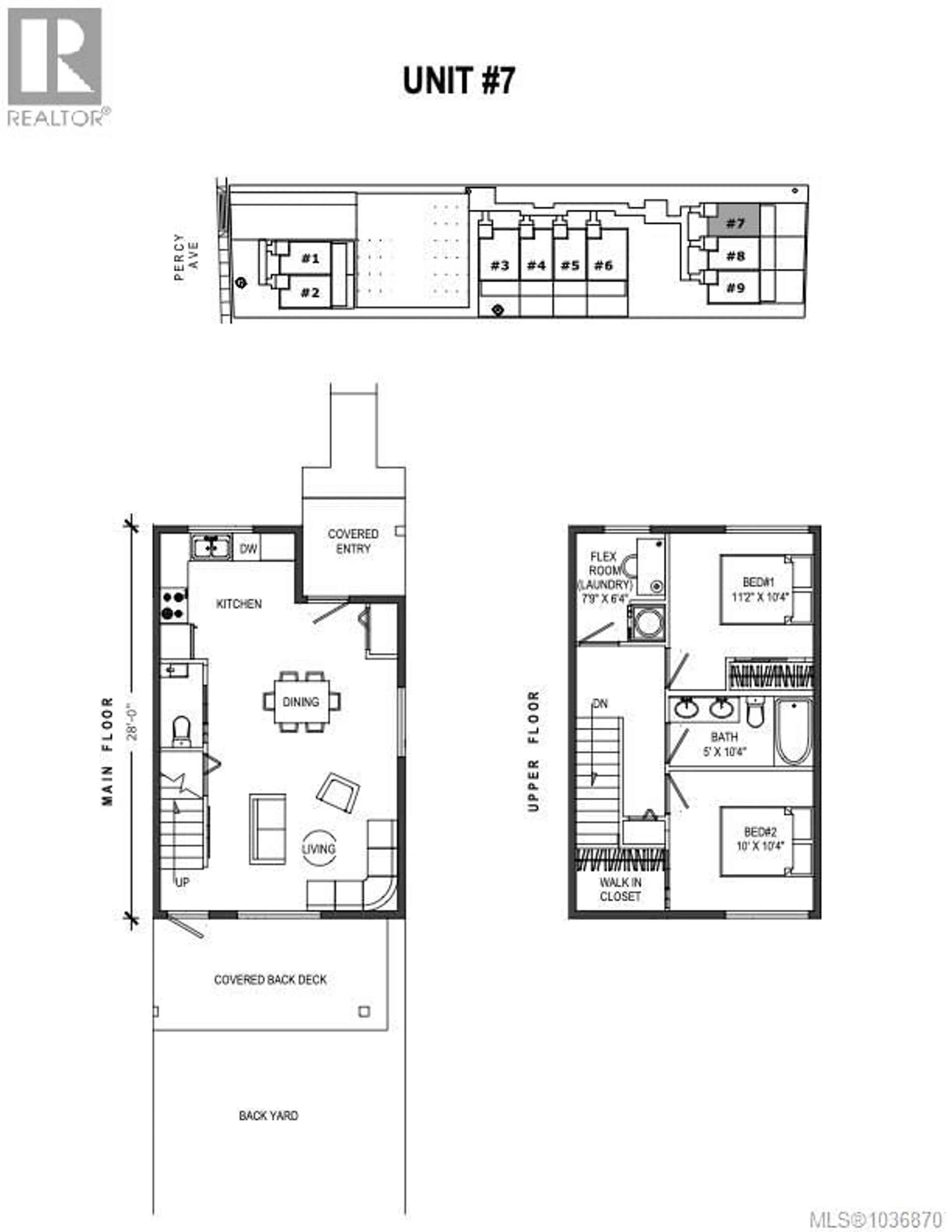 Floor plan for 7 - 1590 PIERCY AVENUE, Courtenay British Columbia V9N3E9