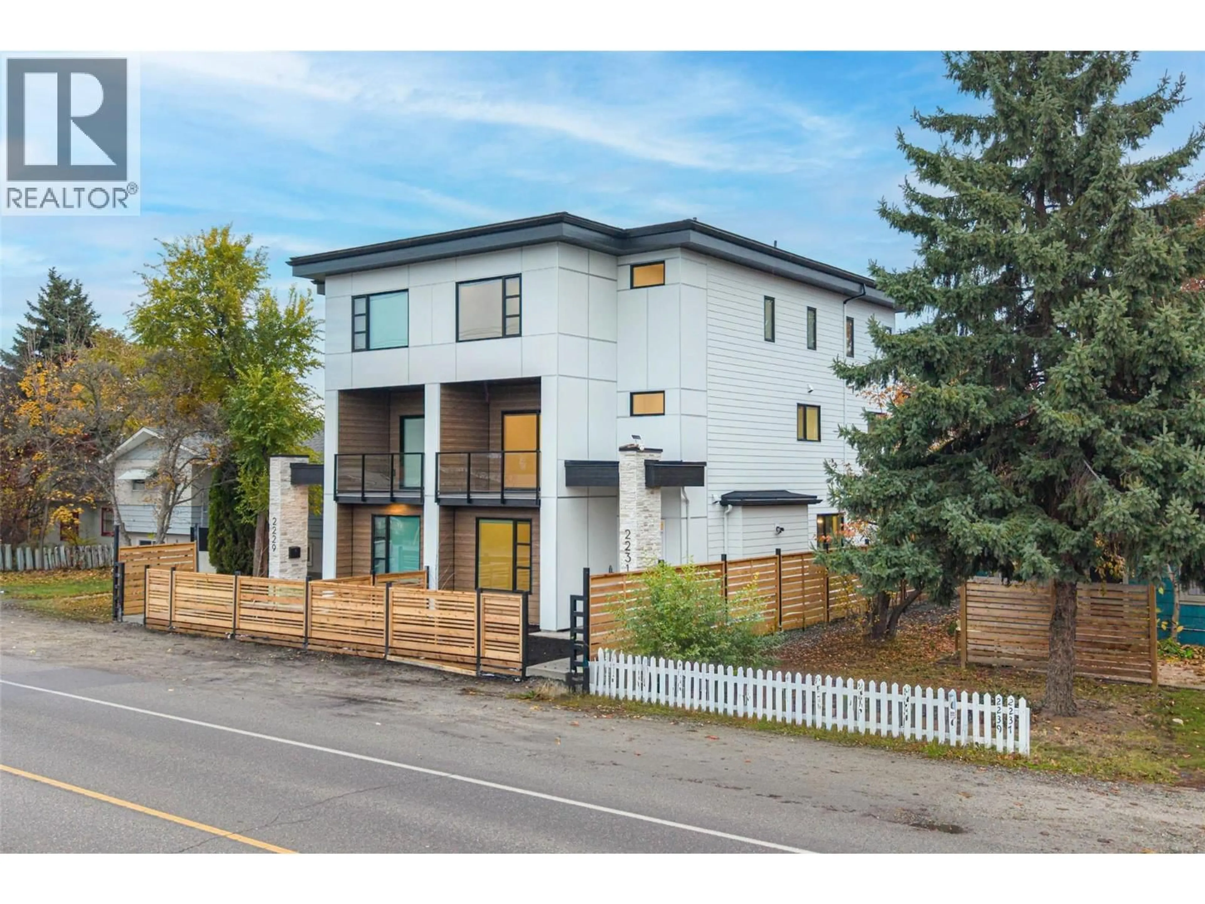 Home with brick exterior material, street for 2231 RICHTER STREET, Kelowna British Columbia V1Y2N9