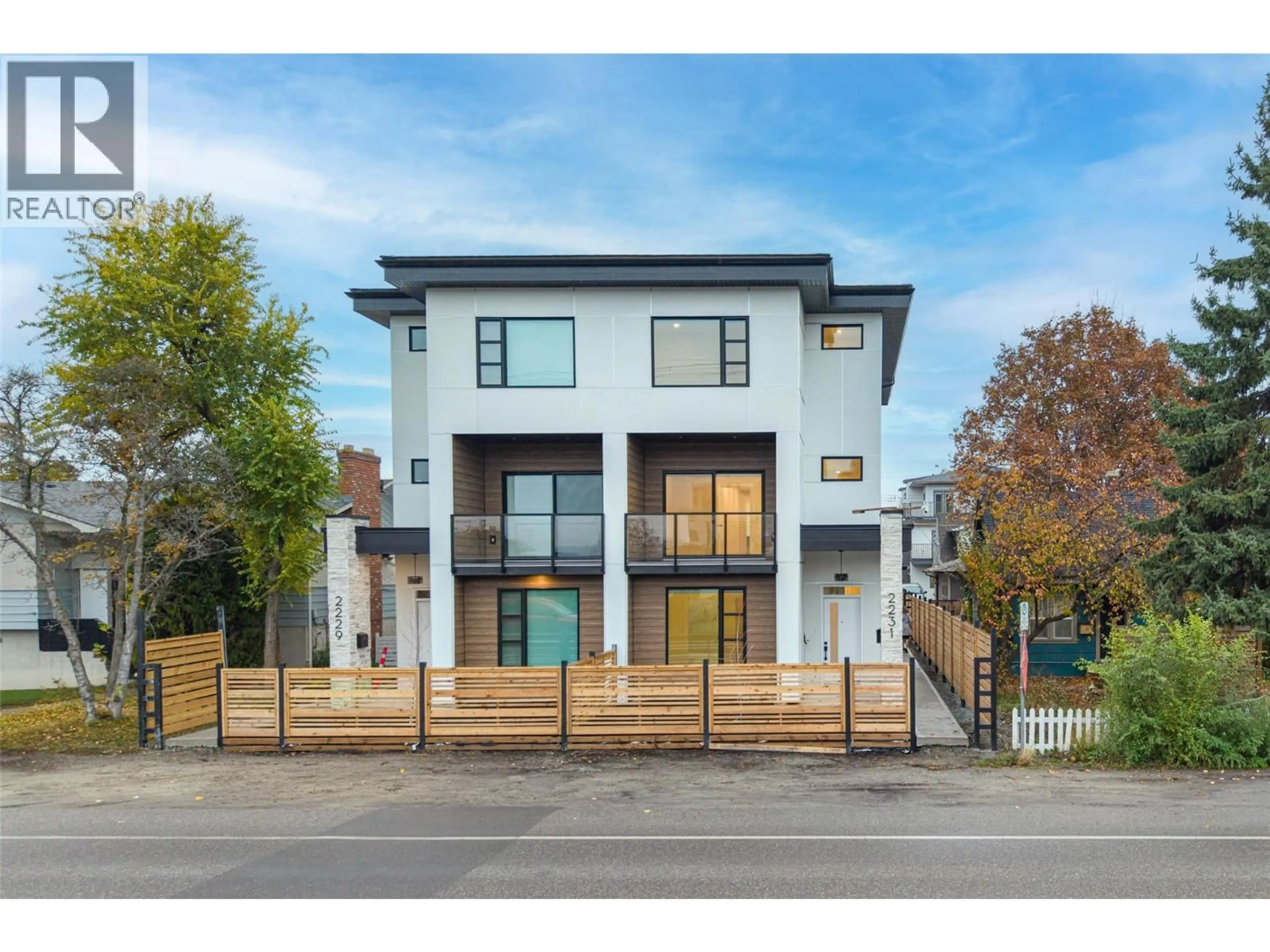 Home with brick exterior material, street for 2231 RICHTER STREET, Kelowna British Columbia V1Y2N9