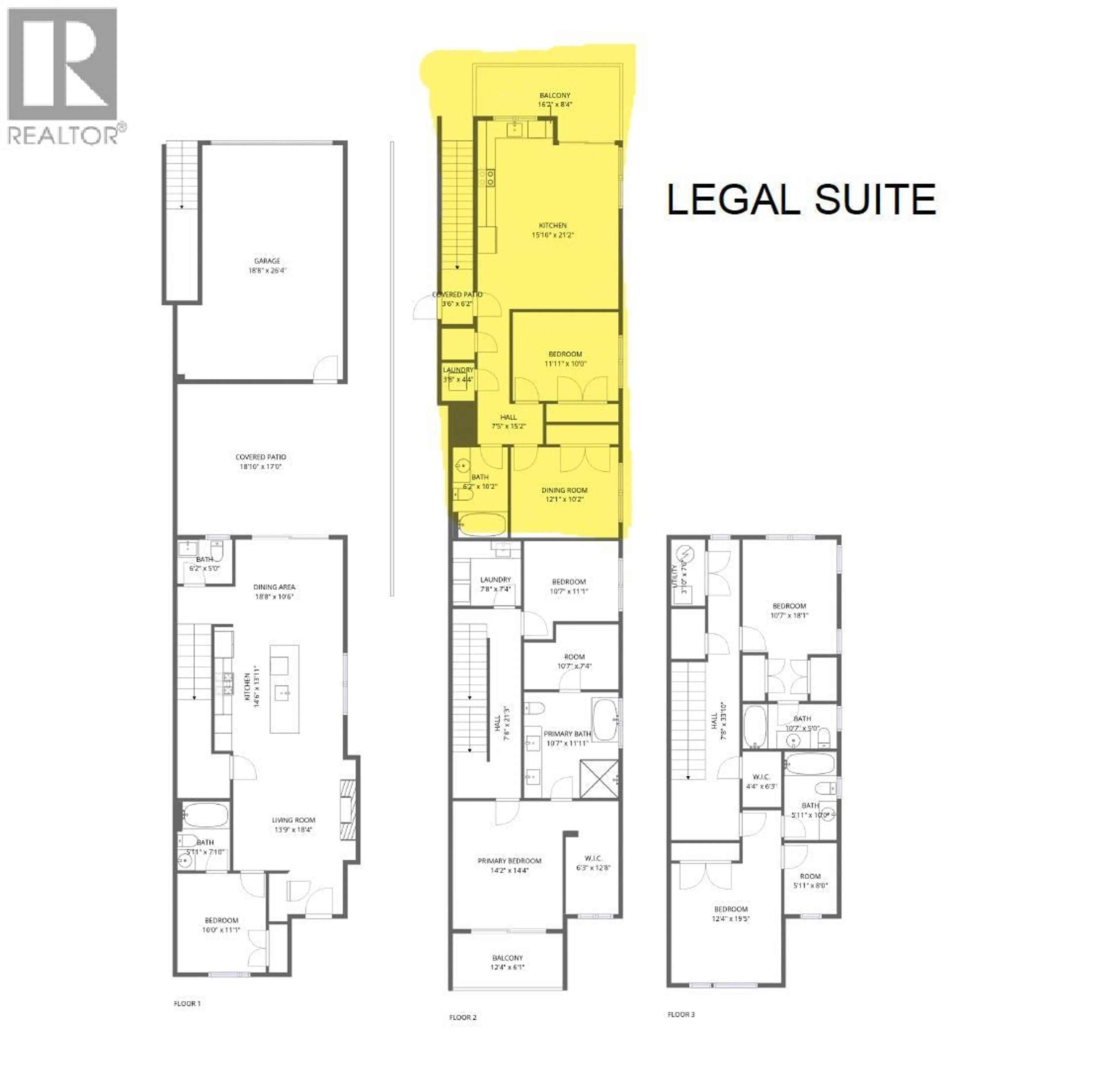 Floor plan for 2231 RICHTER STREET, Kelowna British Columbia V1Y2N9