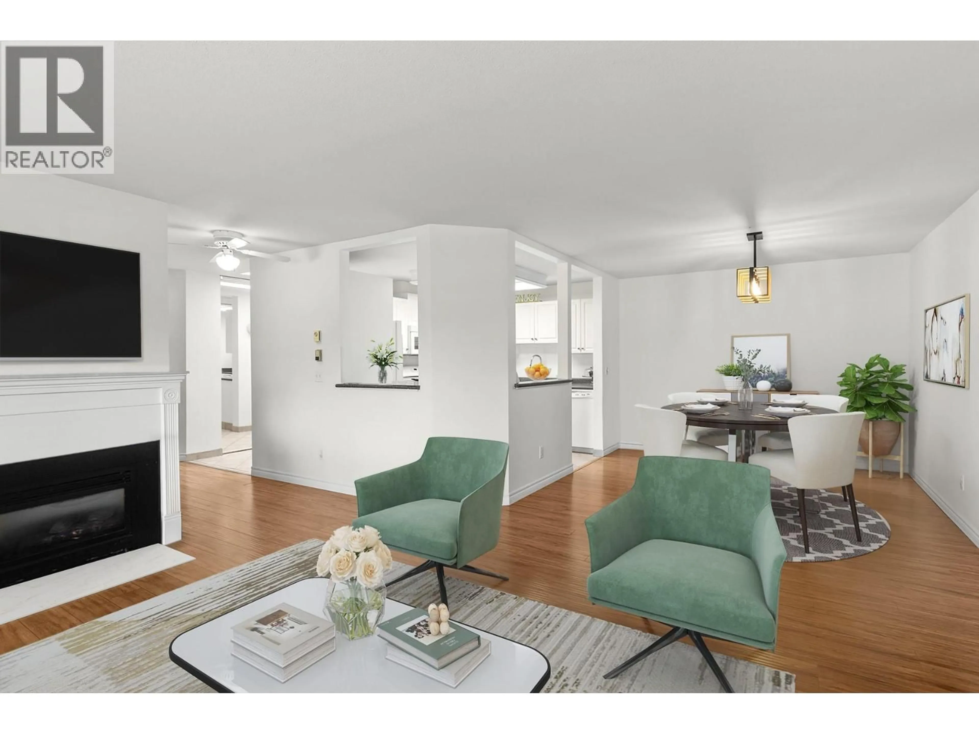 Living room with furniture, unknown for 205 - 645 BARRERA ROAD, Kelowna British Columbia V1W3C9