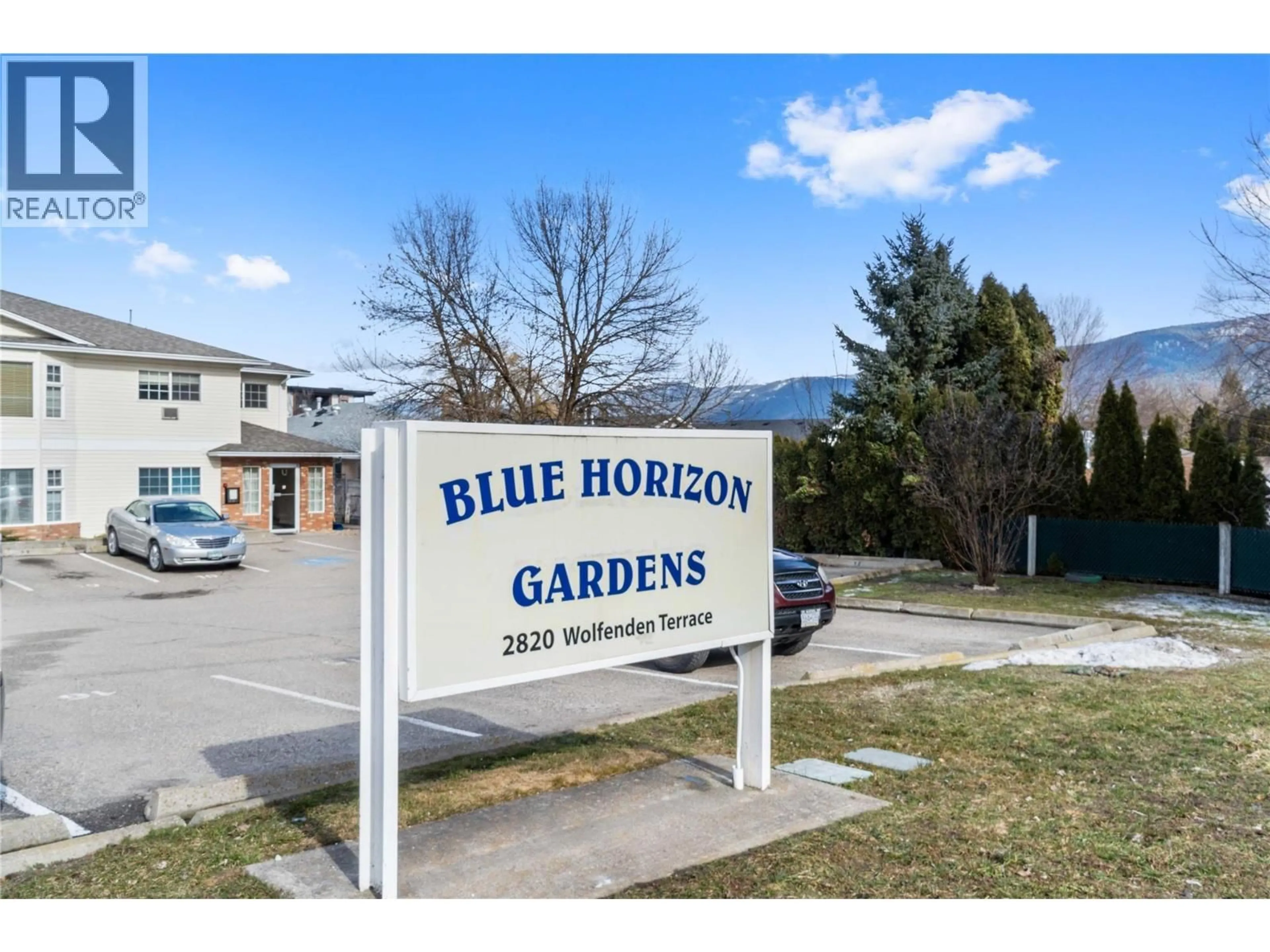 A pic from outside/outdoor area/front of a property/back of a property/a pic from drone, mountain view for 108 - 2820 WOLFENDEN TERRACE, Armstrong British Columbia V4Y2A9