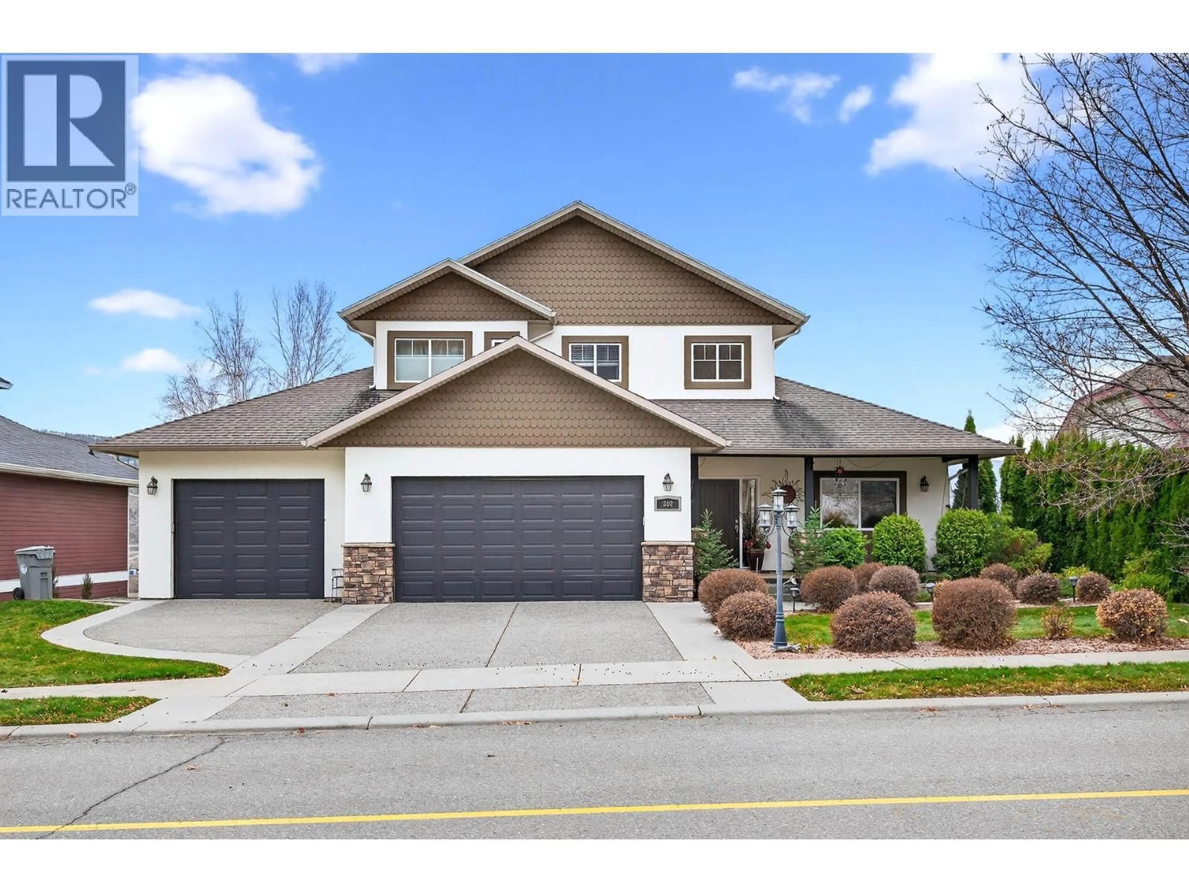 Home with brick exterior material, street for 302 MARIPOSA COURT, Kamloops British Columbia V2H1R3