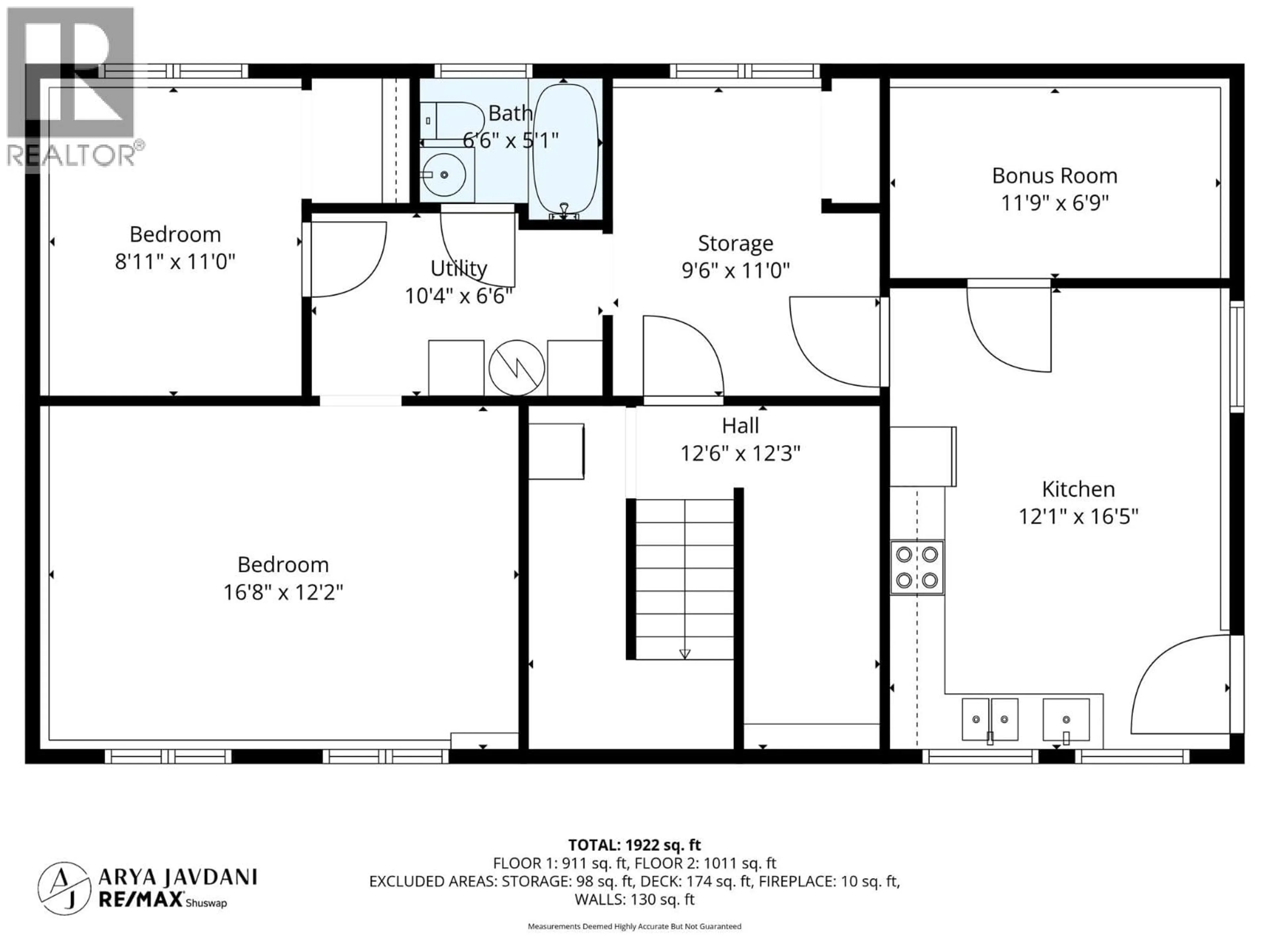 Floor plan for 800 20TH STREET SOUTHEAST, Salmon Arm British Columbia V1E2J8