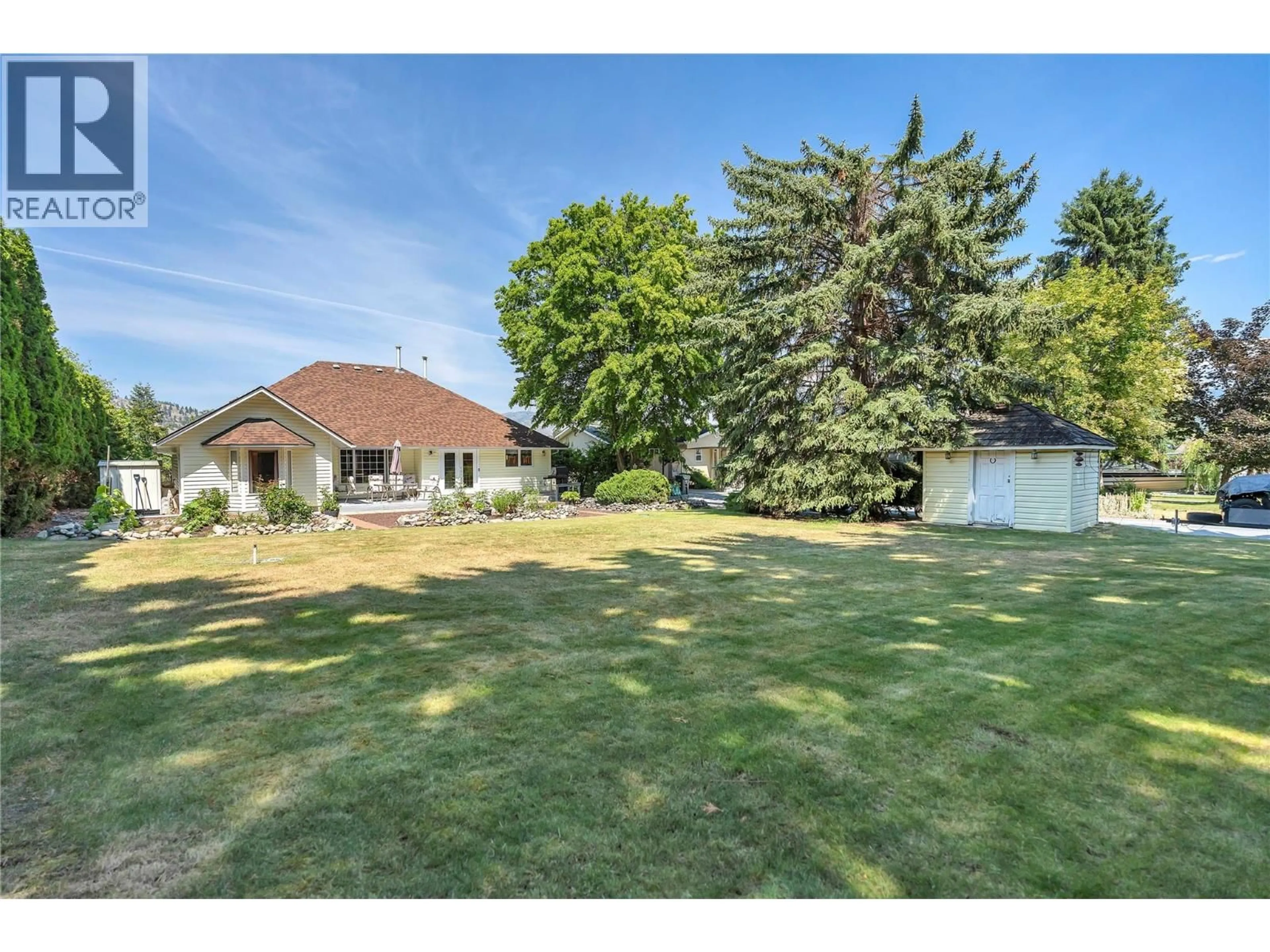 A pic from outside/outdoor area/front of a property/back of a property/a pic from drone, unknown for 11915 JUBILEE ROAD WEST, Summerland British Columbia V0H1Z0