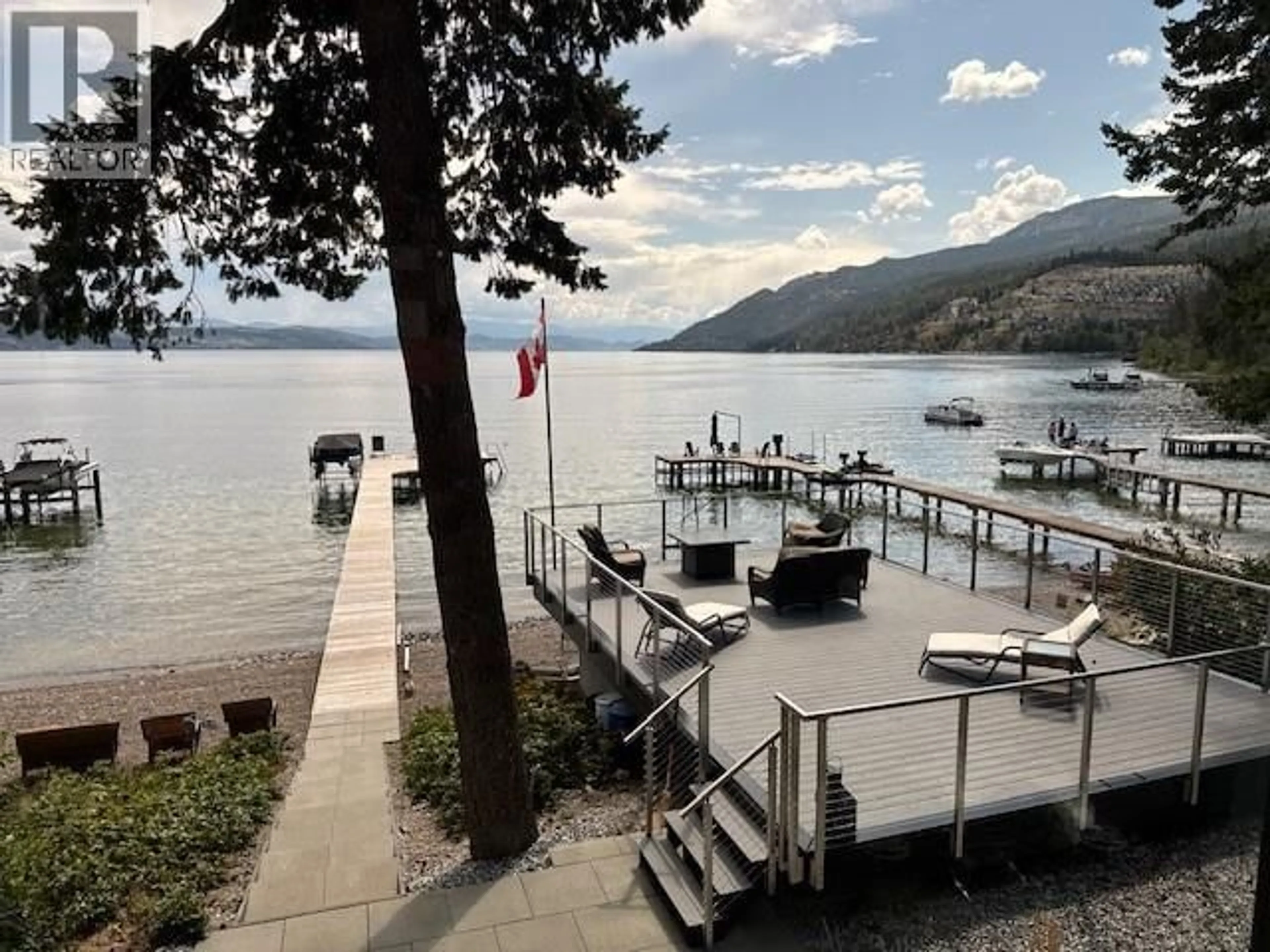 Patio, water/lake/river/ocean view for 419 SHORTS ROAD, Fintry British Columbia V1Z3T9