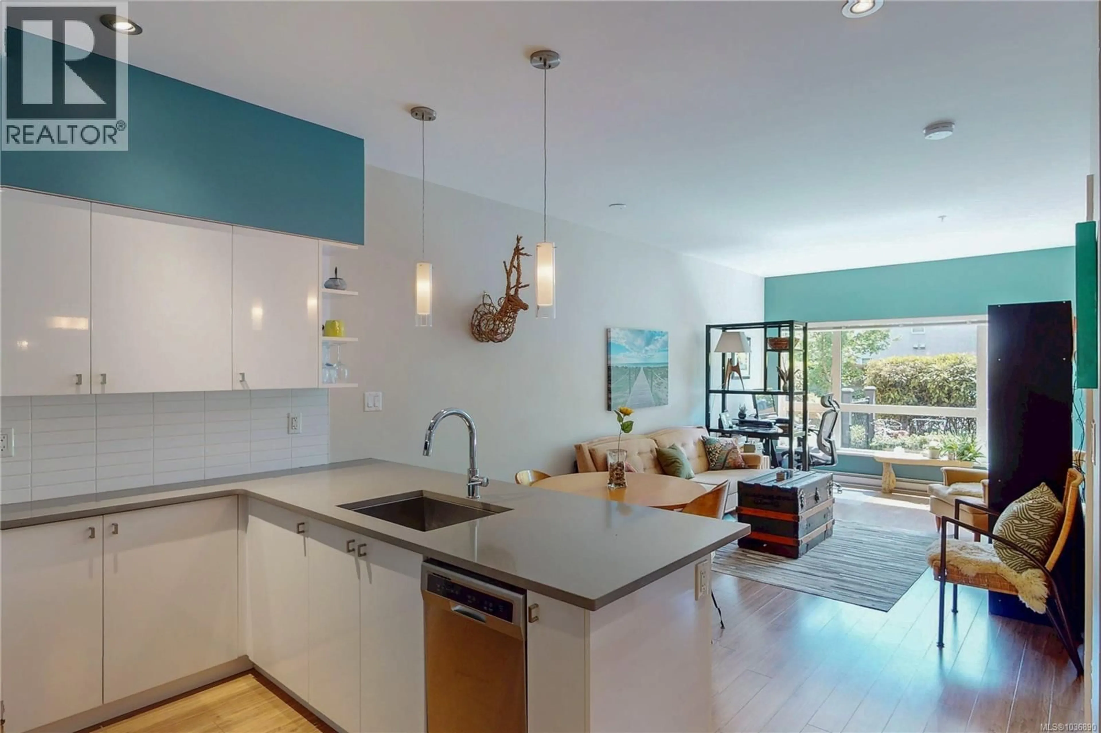 Open concept kitchen, unknown for 105 - 785 TYEE ROAD, Victoria British Columbia V9A7R5