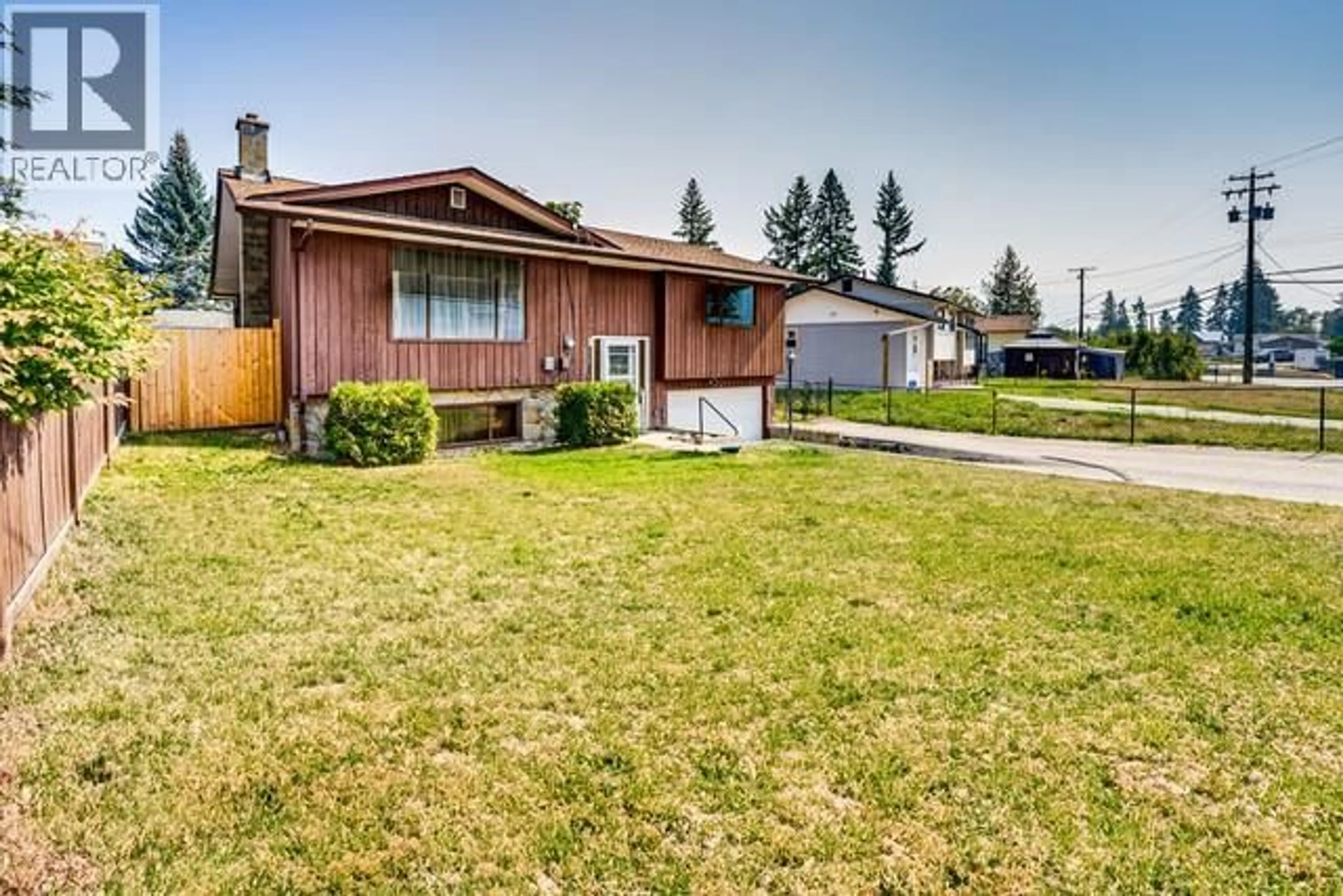 Home with vinyl exterior material, street for 101 CRESCENT DRIVE, Enderby British Columbia V0E1V2